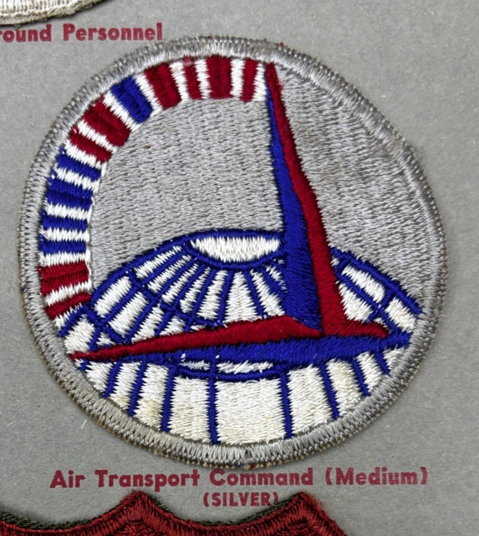 Kay Adams Collection WW 2 US AAF Air Transport Command Patch Inv# KA298