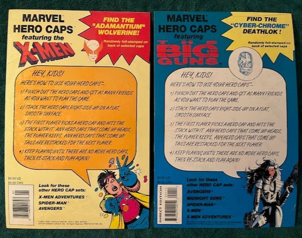 Marvel Comics Hero Caps – 5 sheets