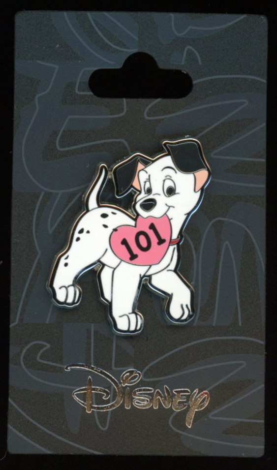 Disney Licensed Monogram 101 Dalmatians Lucky Pin