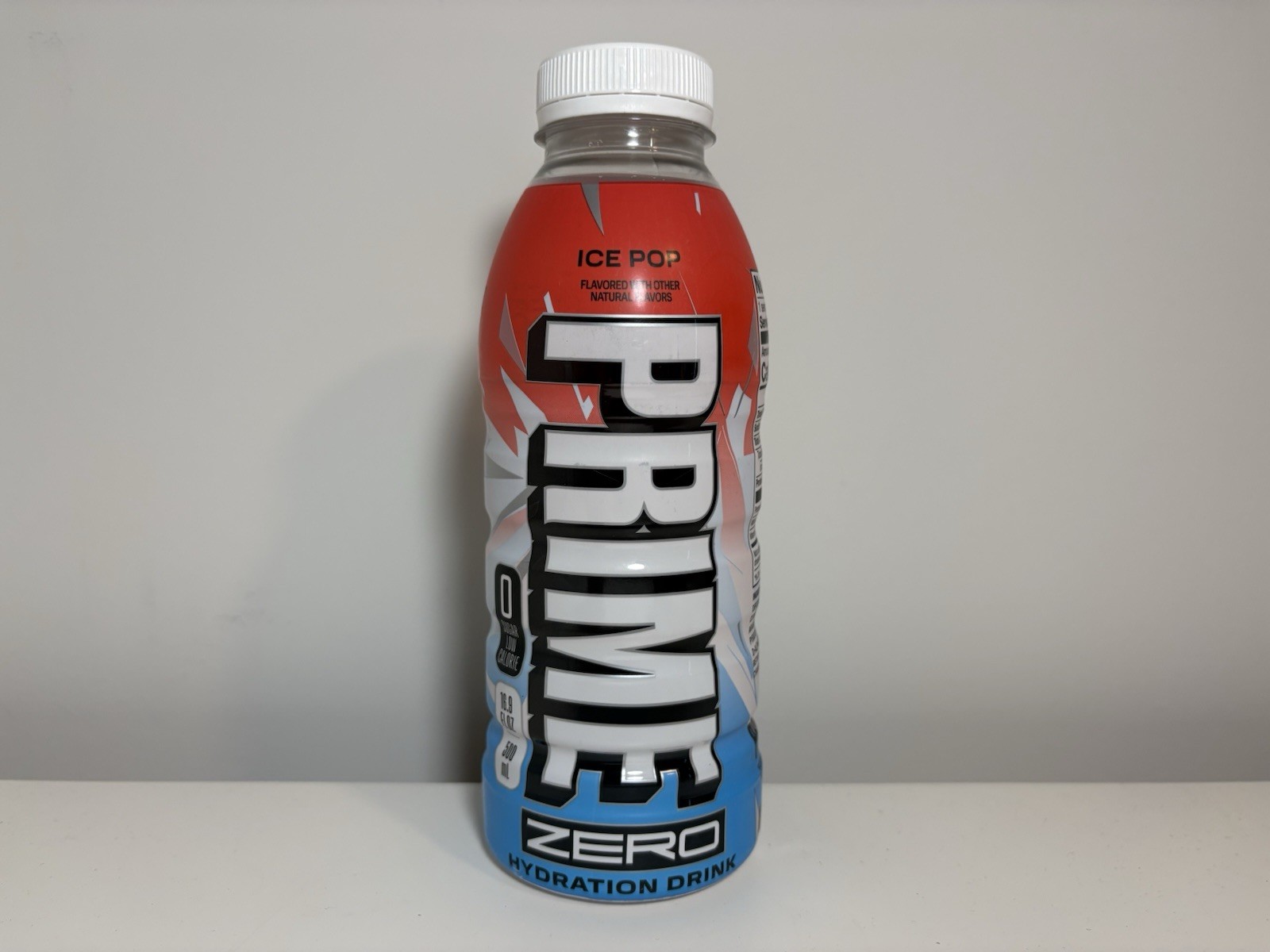 Sealed New Prime Hydration Zero Ice Pop 2026 Revamp US Exclusive Bottle Drink