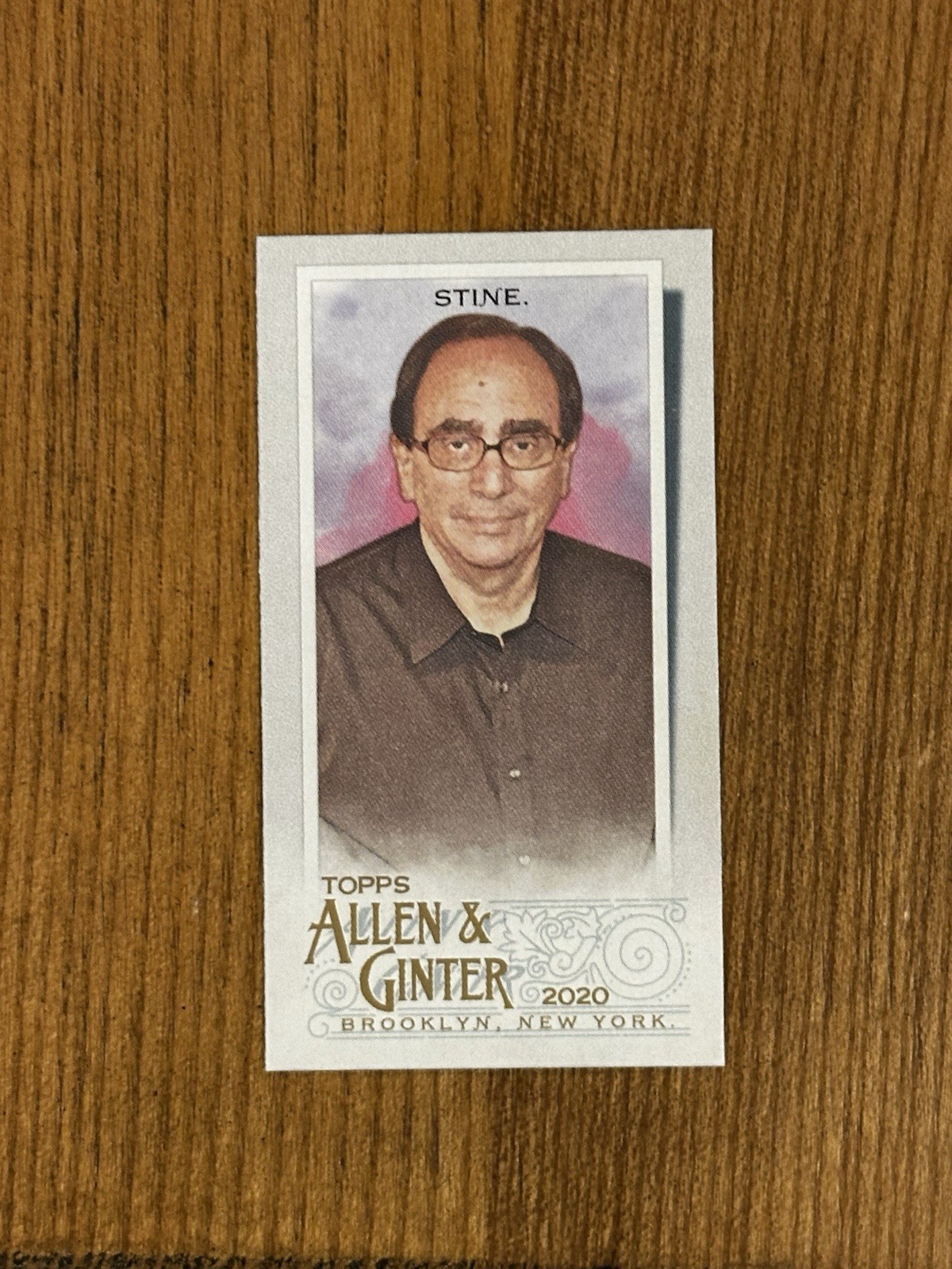 2020 Topps Allen & Ginter RL Stine Mini #297 Author