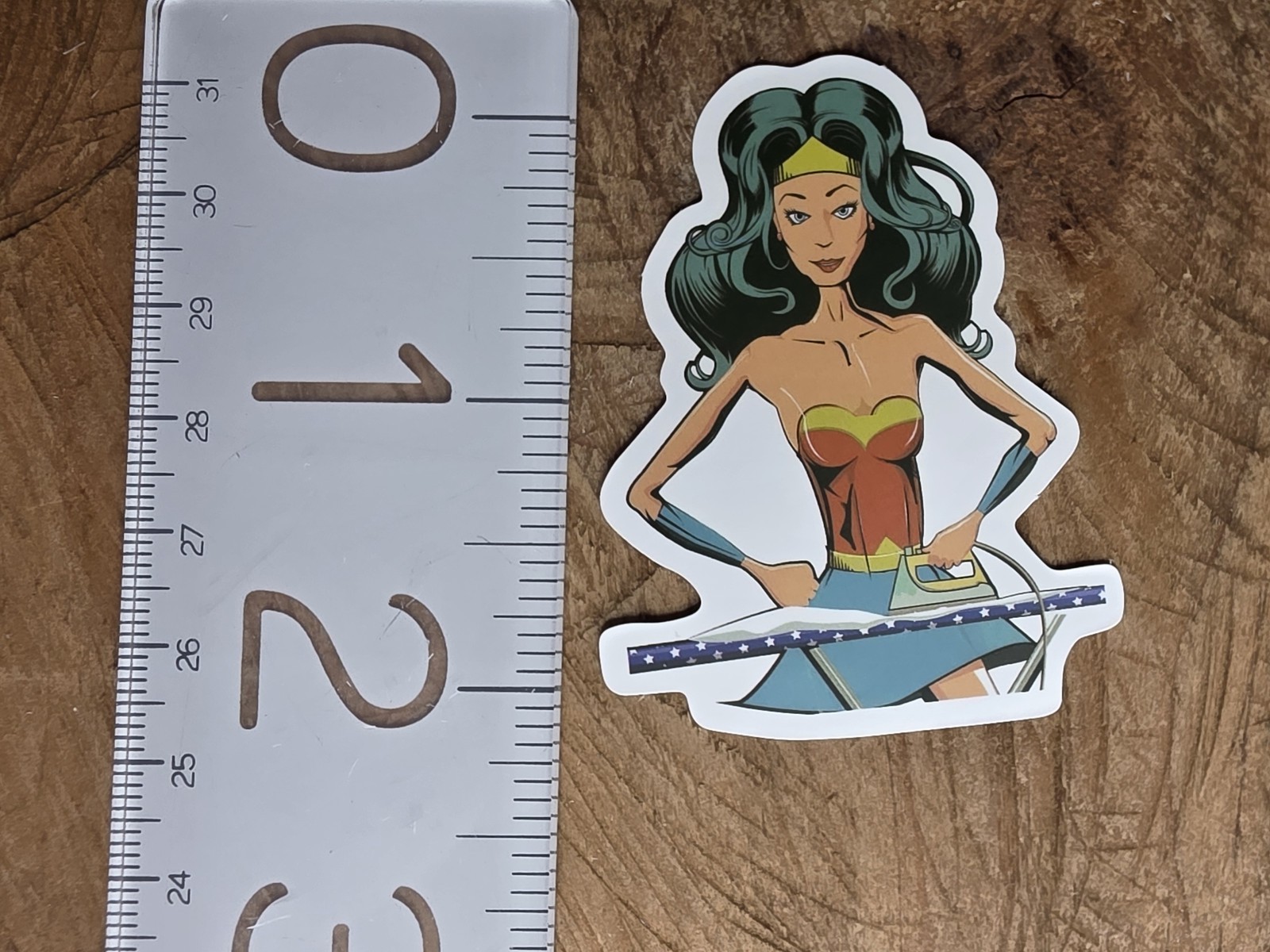 Wonder Woman Sticker Wonder Woman Decal Funny Sticker Joke Funny Decal