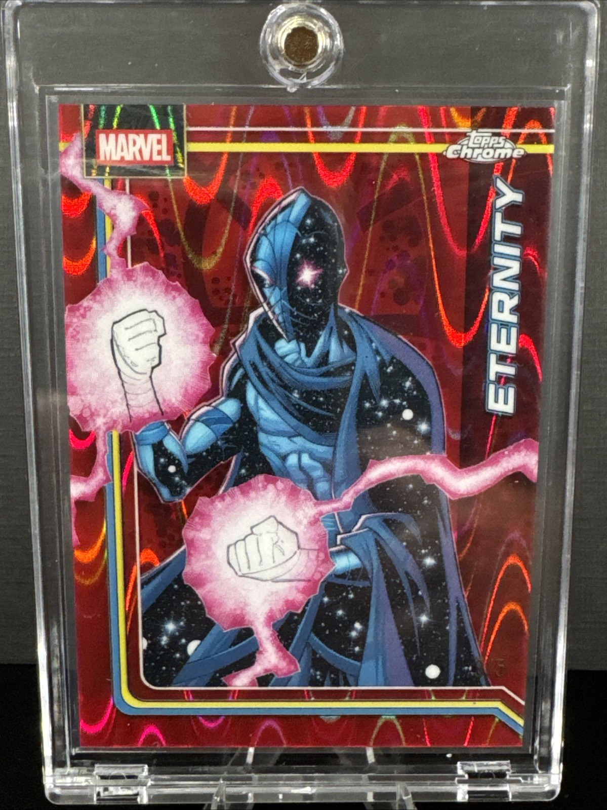 2026 Topps Chrome Marvel Comics Eternity Red Wave 3/5