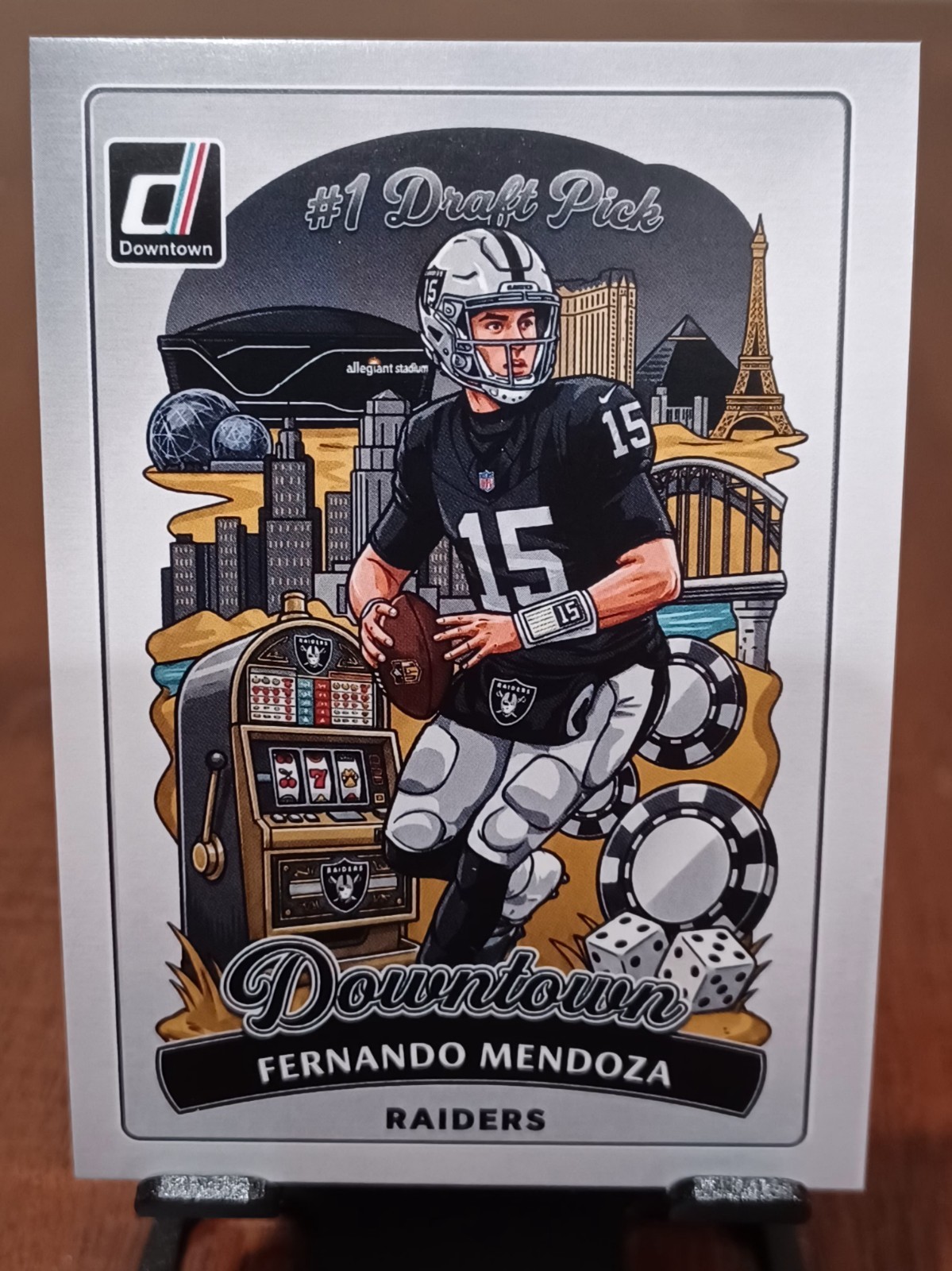 2026 Fernando Mendoza “Custom Fan Art” Downtown Inspired Sports Card