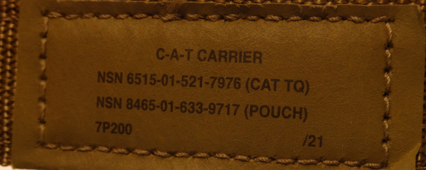 USAF OCP Joint First Aid Kit (empty) w/Tourniquet Pouch