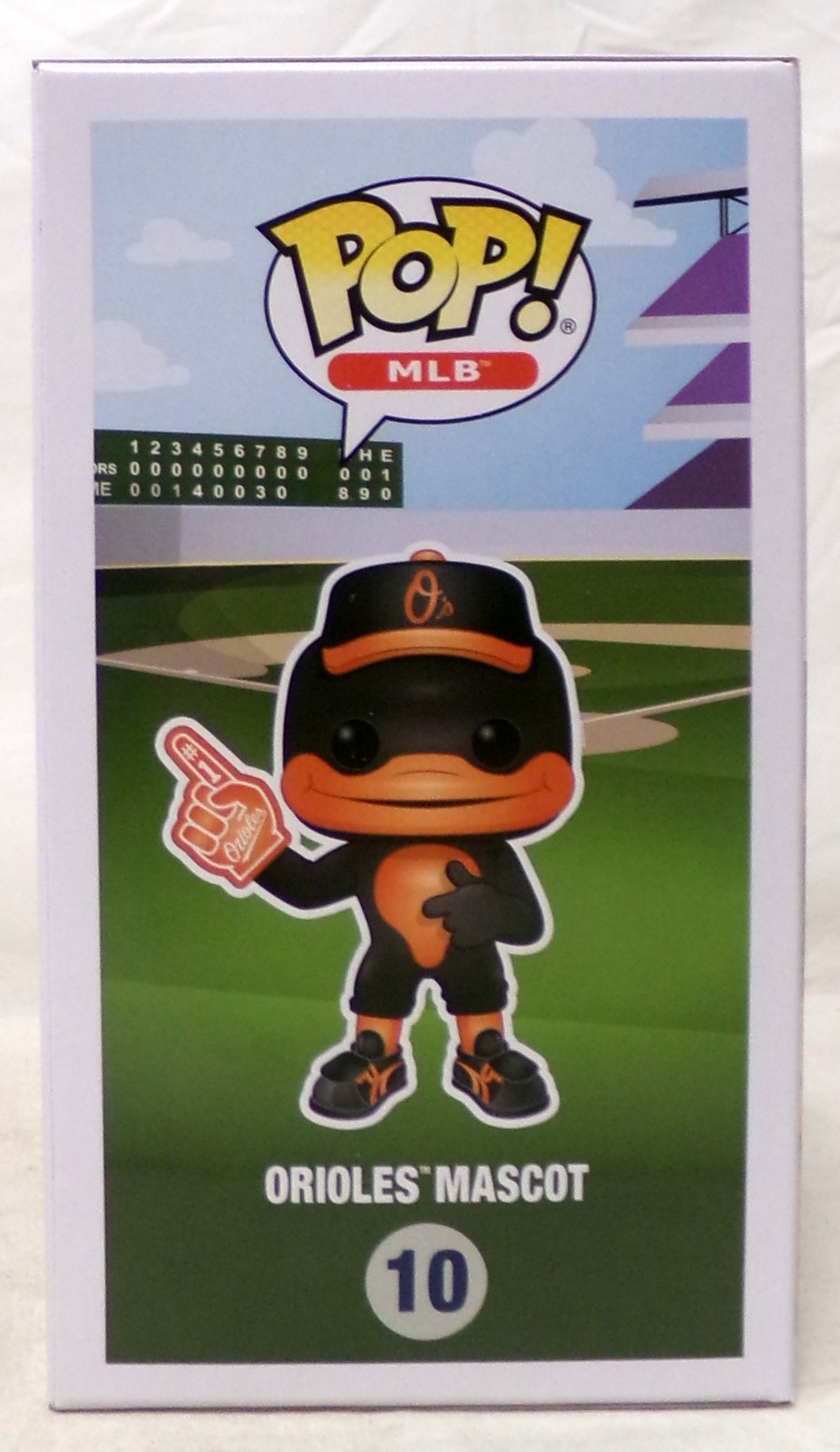 2024 Funko Pop! MLB Baseball 10 Baltimore Orioles Bird Mascot Vinyl Figure New