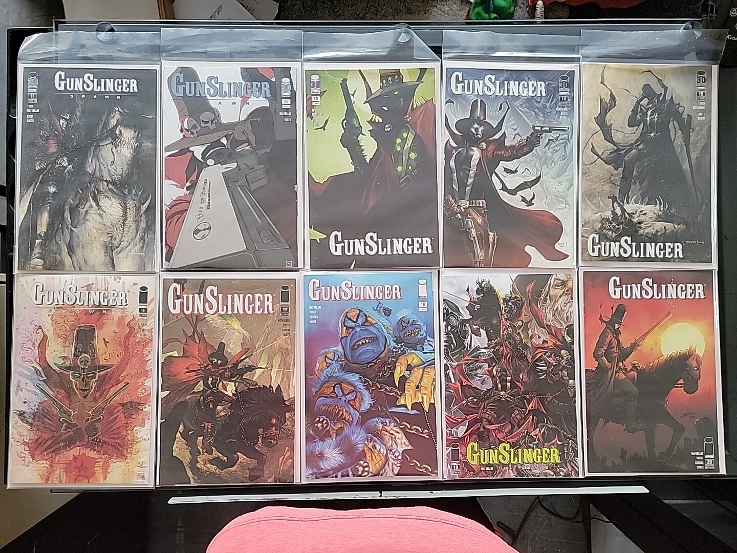 GUNSLINGER SPAWN #11, 12, 13, 14, 15, 16, 17, 18, 19, & 20 NM 11-20 SET A COVERS