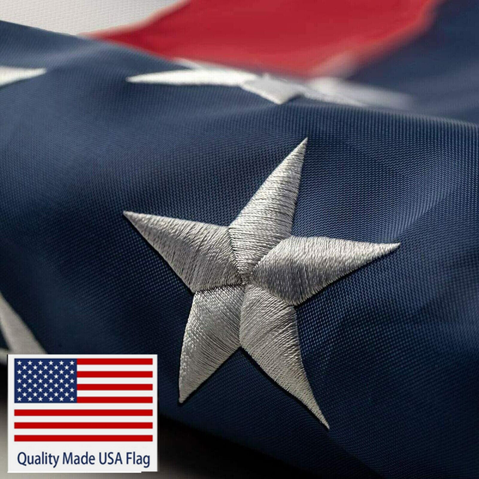 US American Flag 3×5 Quality Made USA Flag Embroidered United States Flag