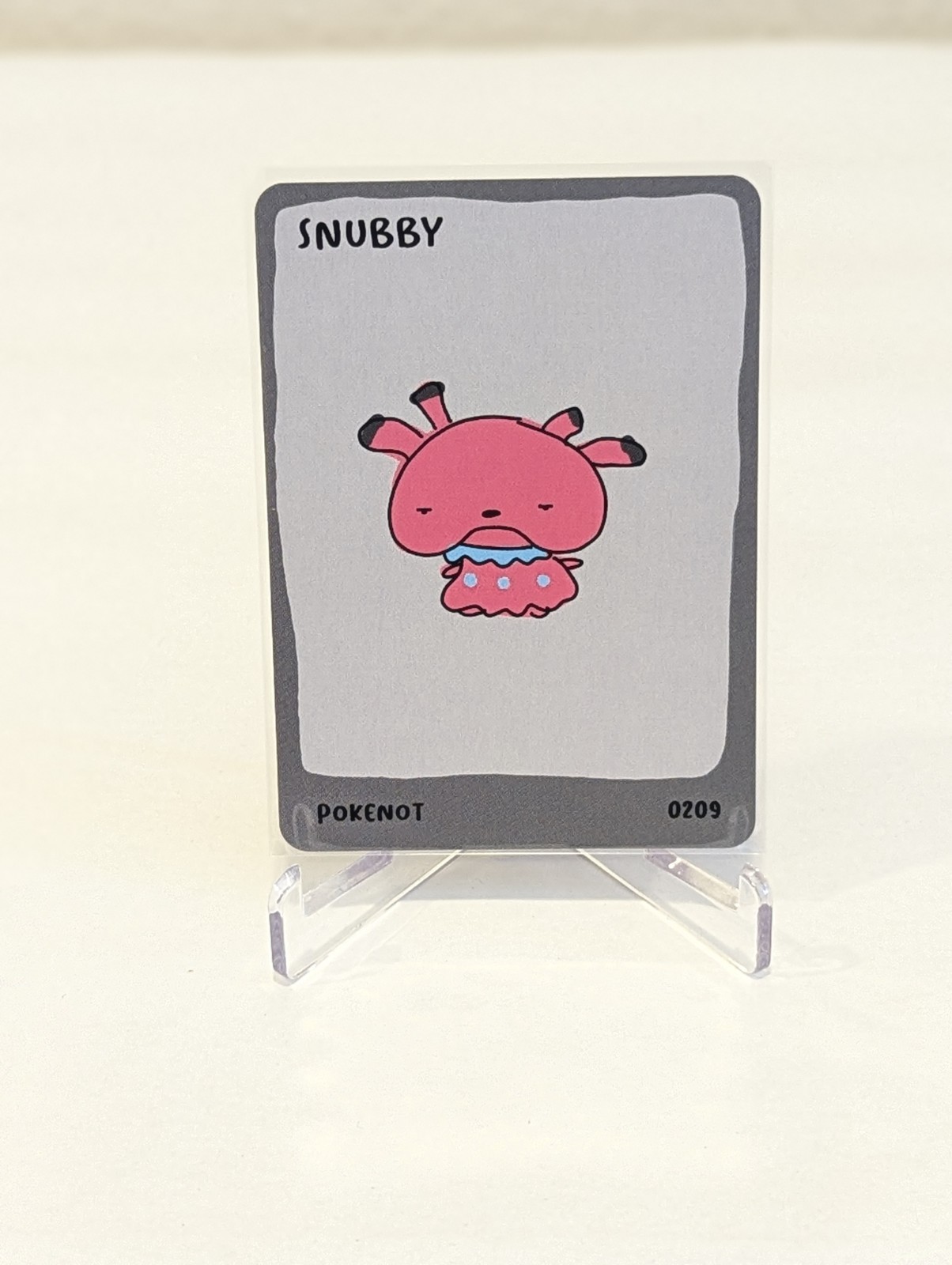 Pokenot Snubby #0209 Dysfunctional Passholder Pokenots #2’s