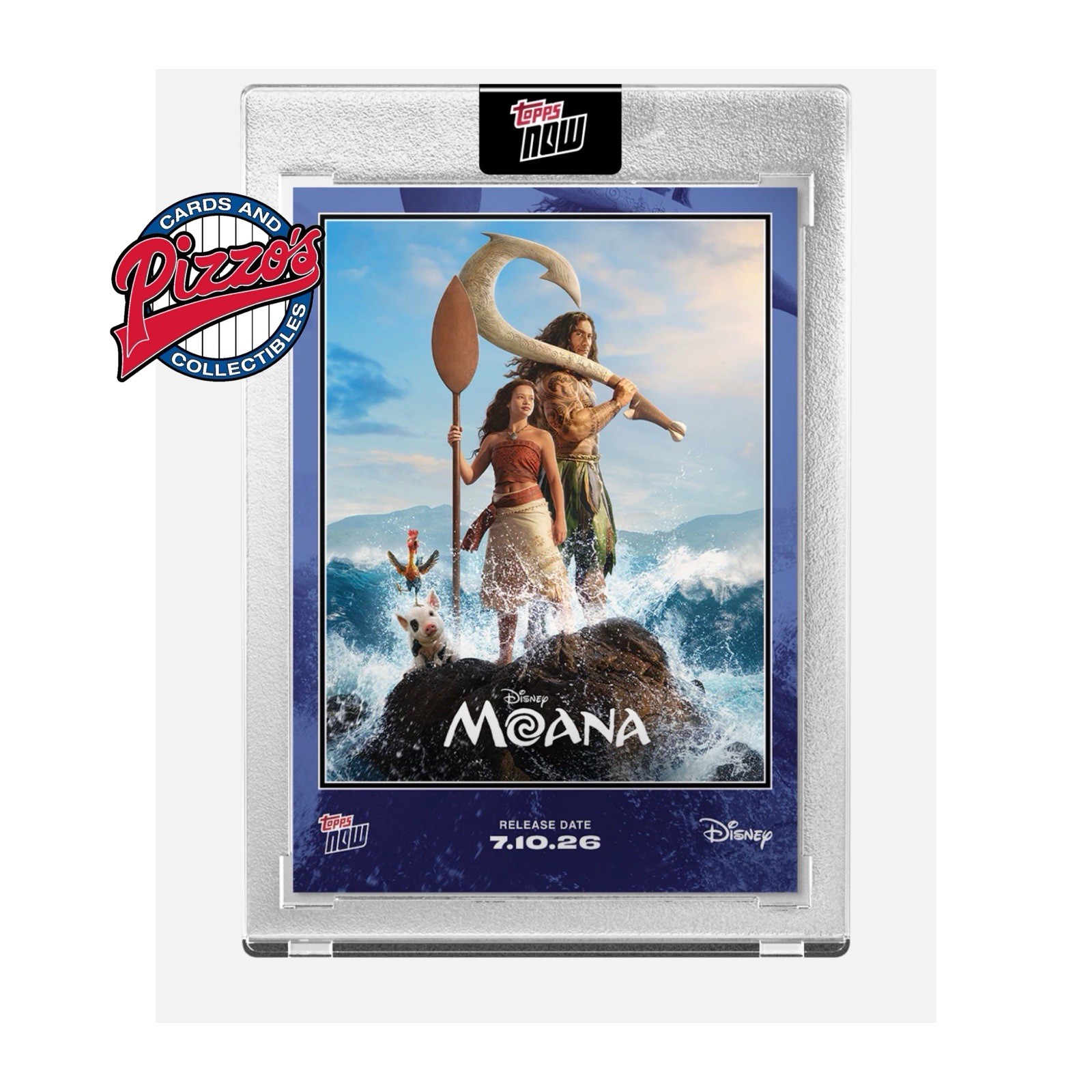 2026 Disney Topps Now Moana Live Action Card Presale
