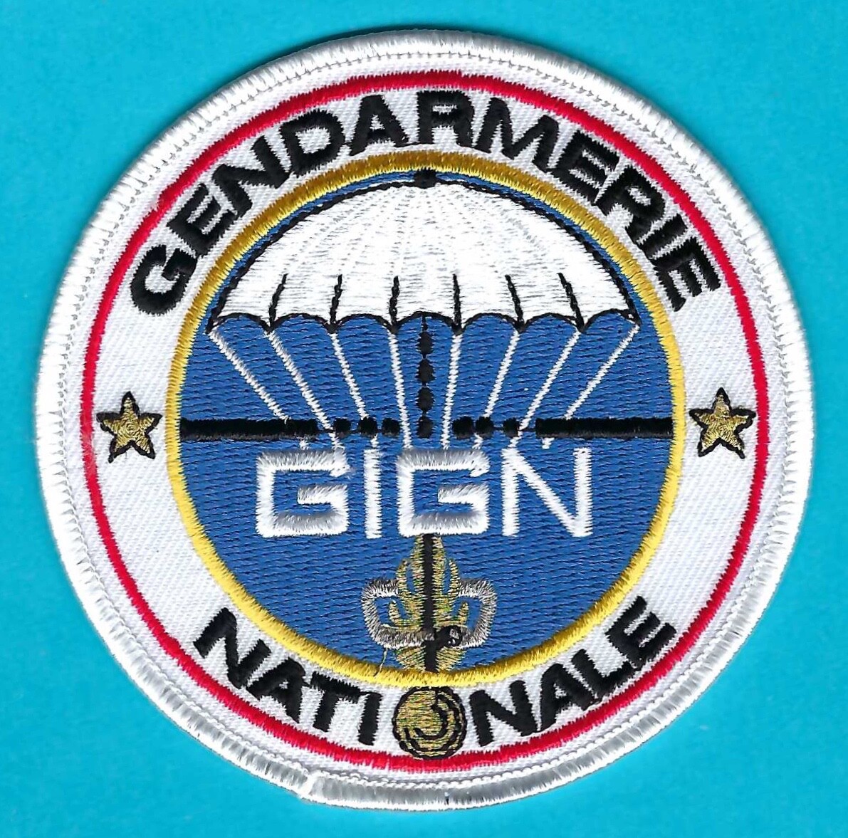 FRANCE NATIONAL POLICE GIGN INTERVENTION GROUP SHOULDER PATCH