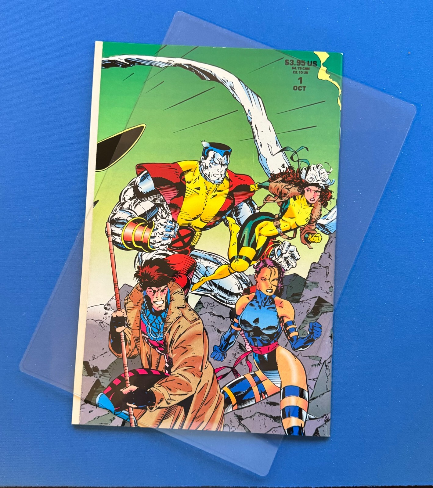 1000 Comics Books Sleeves with Flap – Silver Age Clear Poly Comics Books Bags