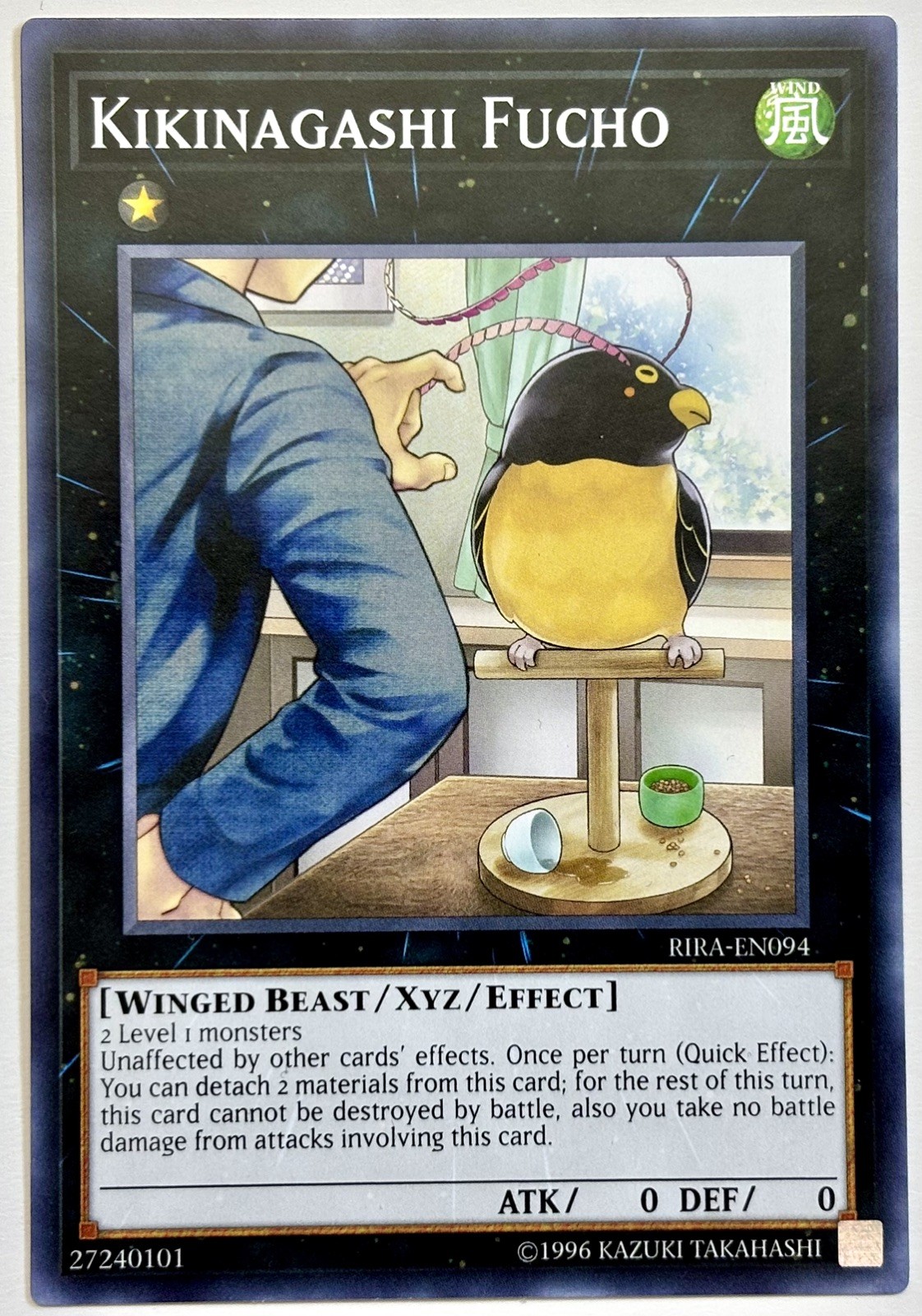 RIRA-EN094 Kikinagashi Fucho – Common Unlimited Near Mint YuGiOh Card