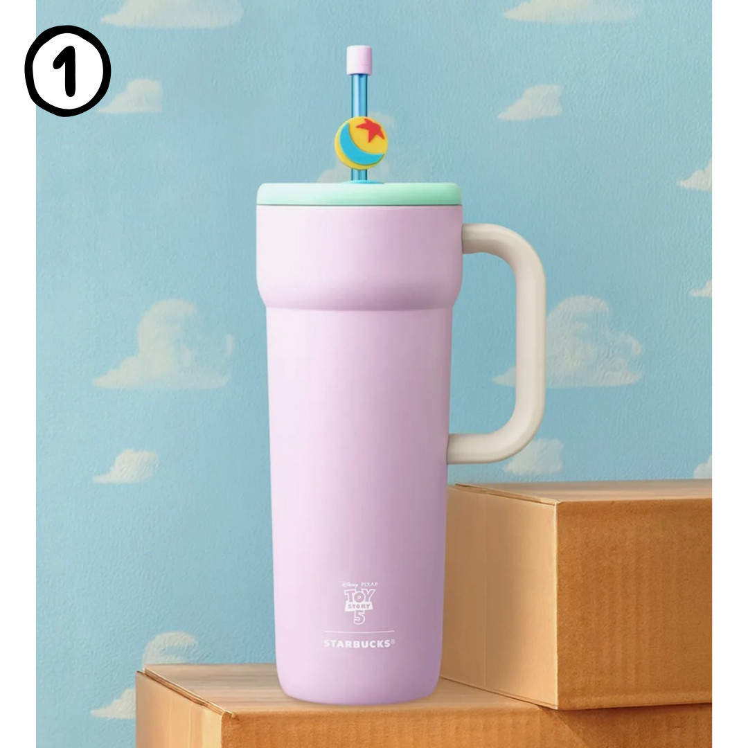 Starbucks Korea 2026 Toy Story 5 MD Buzz Woody Bearista Tumbler Mug Reusable Cup