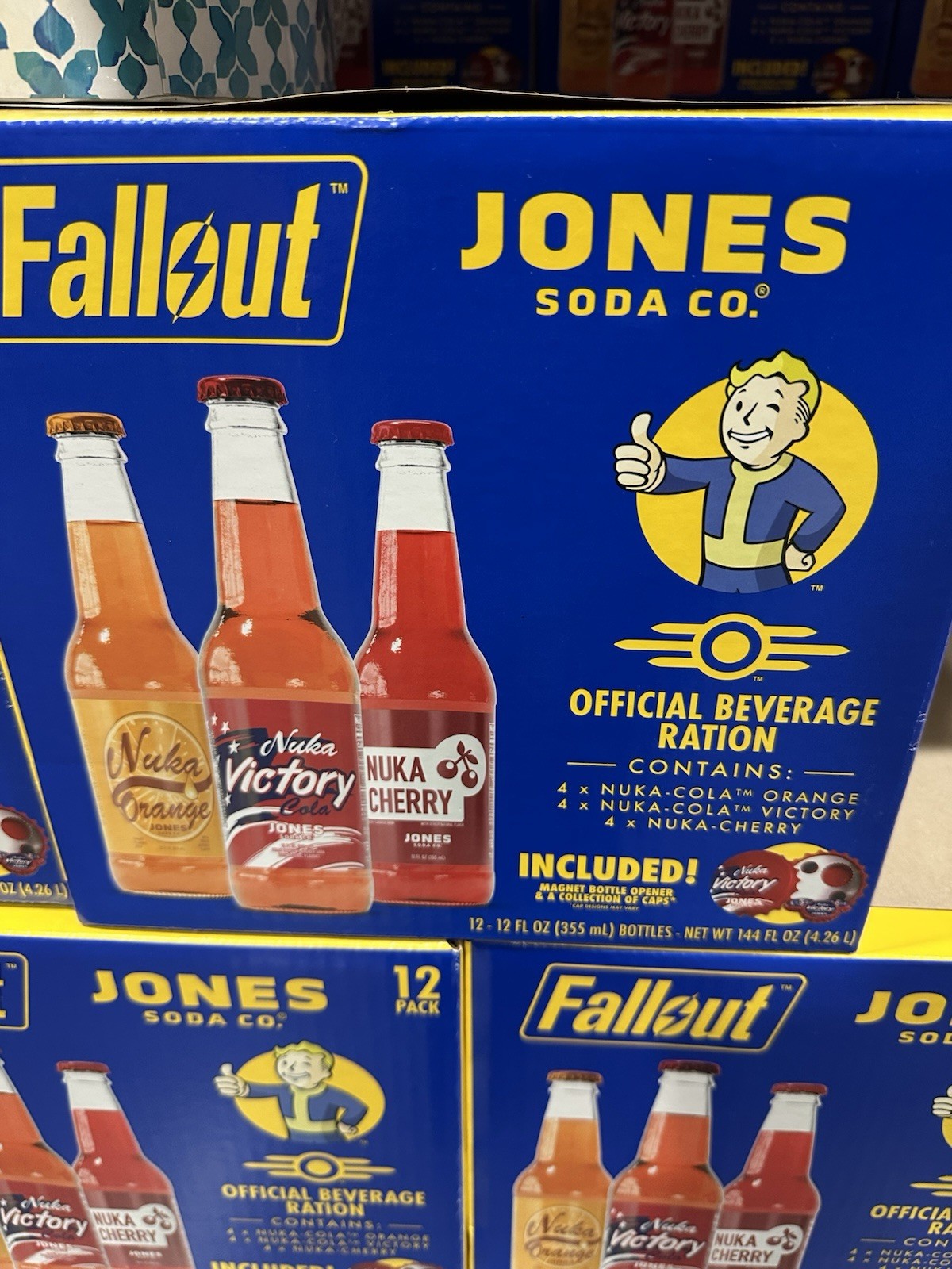 2 Pack Bundle Fallout Jones Nuka Victory 12 Pack With Collectible Popcorn Bucket