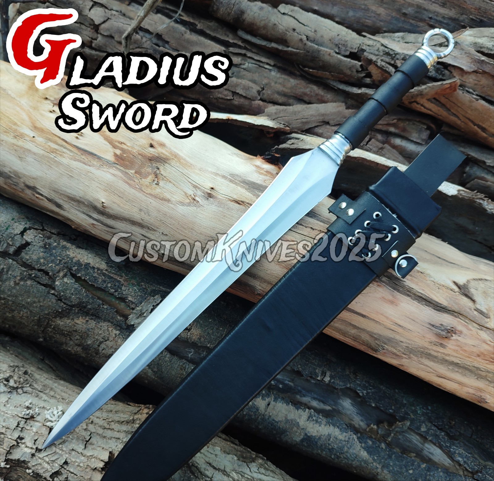 Hand Forged Gladius Sword 27″ Spring Steel 5160 Viking Medieval Short Sword
