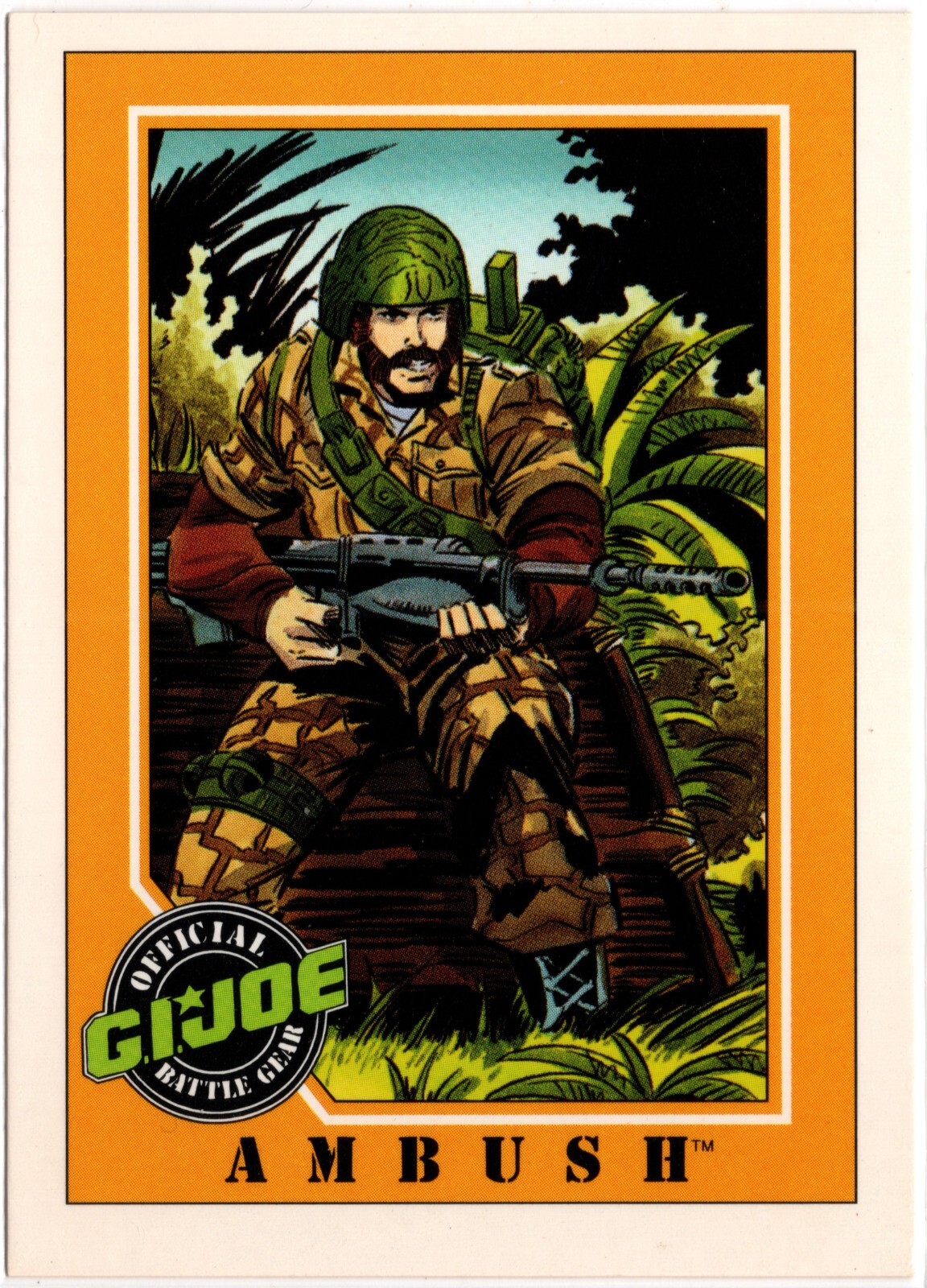 Impel G.I. Joe Series 1 Trading Card #72 • Ambush • Hasbro 1991 ARAH