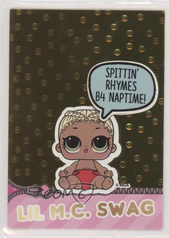 2017 MGA Entertainment LOL Surprise! Series 1 24k Gold Lil MC Swag 1u6