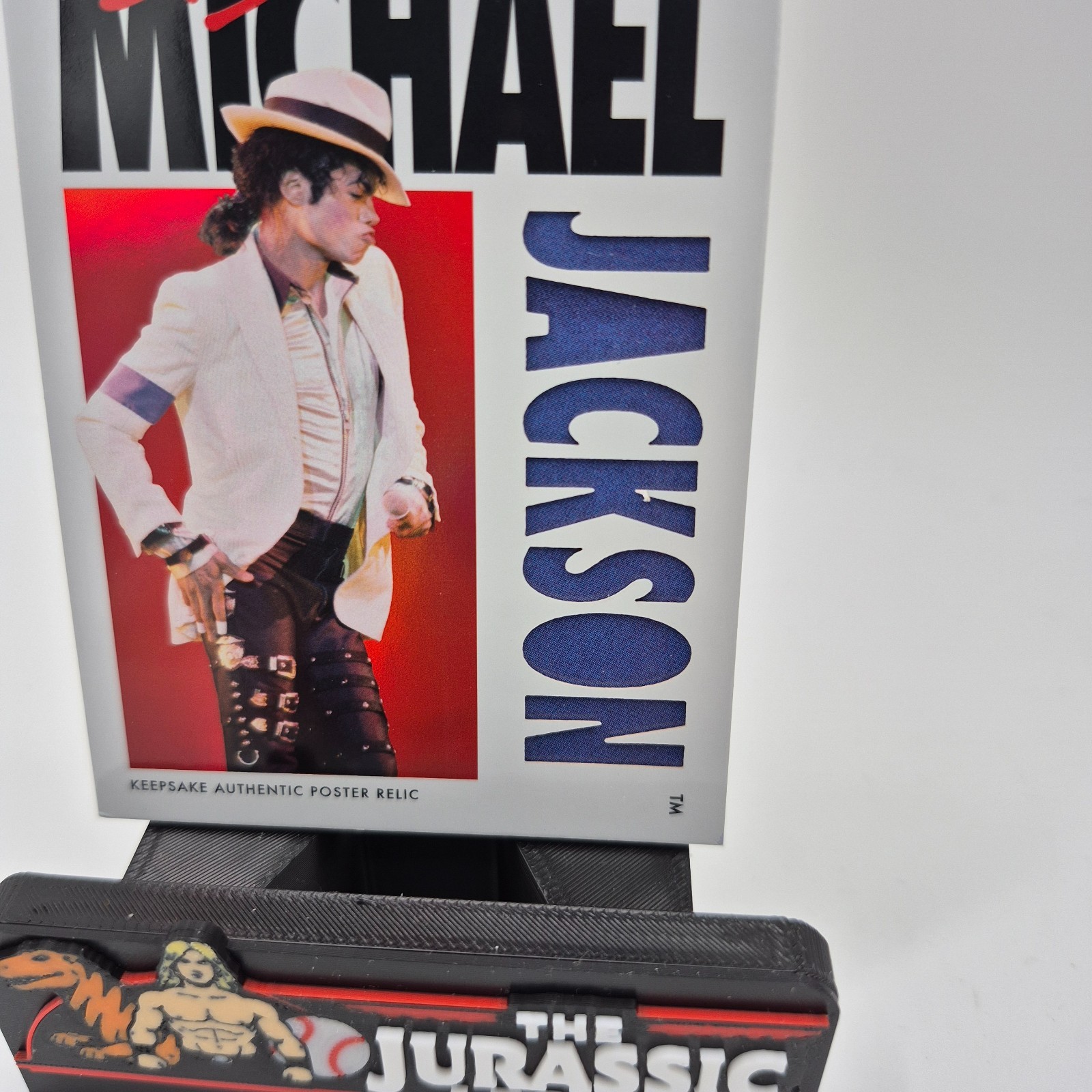 Hee Hee! 2025 Keepsake Premiere MJ Bad Tour Red #278 Relic /87