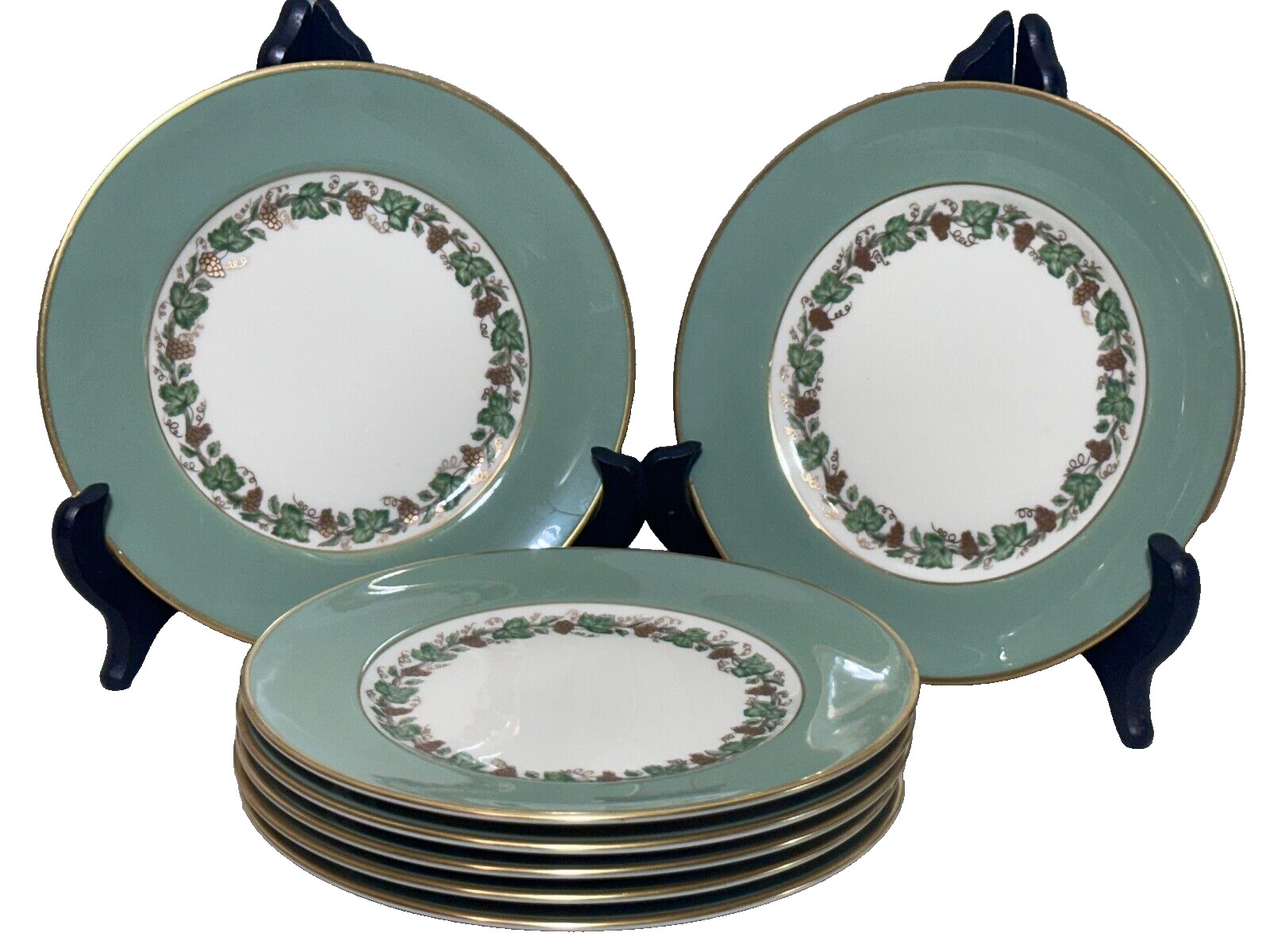 1 Vintage Franciscan China Concord Grape Vine Bread & Butter Plate 6 3/8″