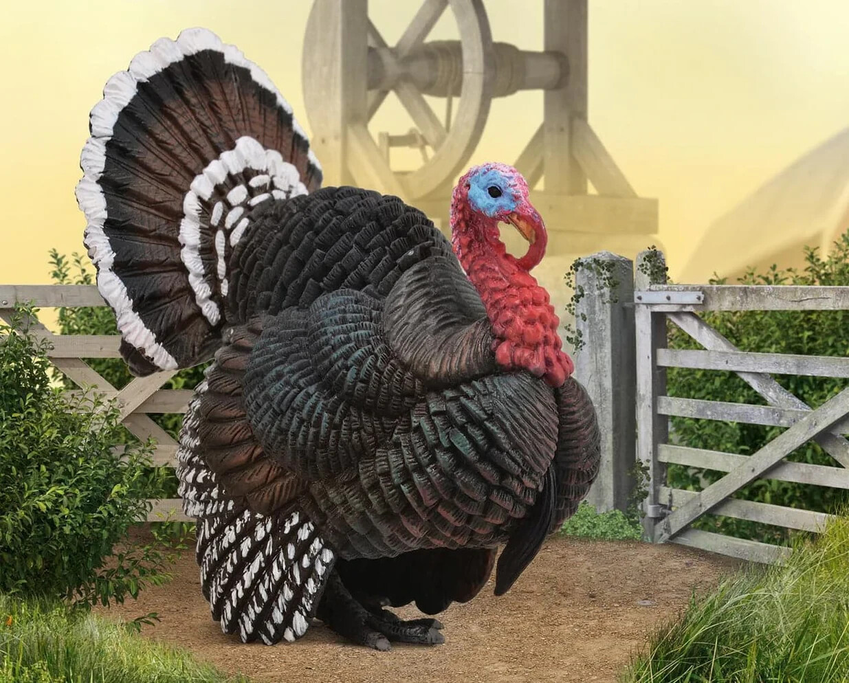 CollectA NIP * Turkey * 88762 Bird Gobbler Figure Farm Animal