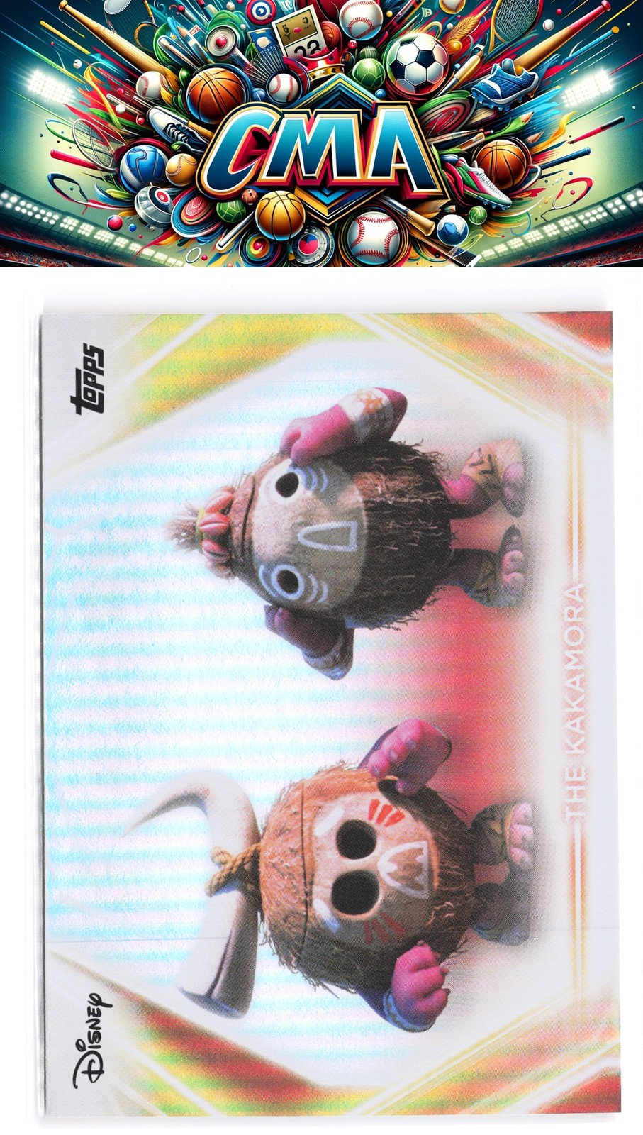 2026 Topps Disney Neon #27 The Kakamora Rainbow Foil
