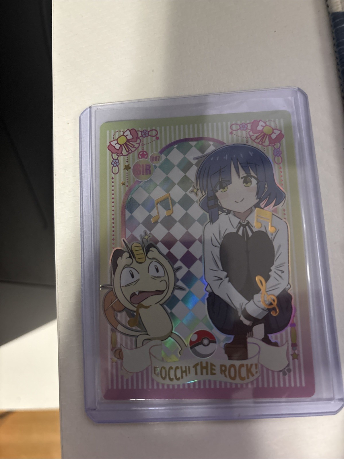 Meowth SIR-007 Mengka 2.0 Bocchi The Rock Card – Pokémon non TCG