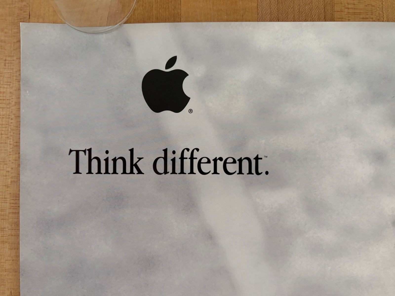 Original Apple “Think Different” Poster – Jackie Robinson, 24”x36” *READ