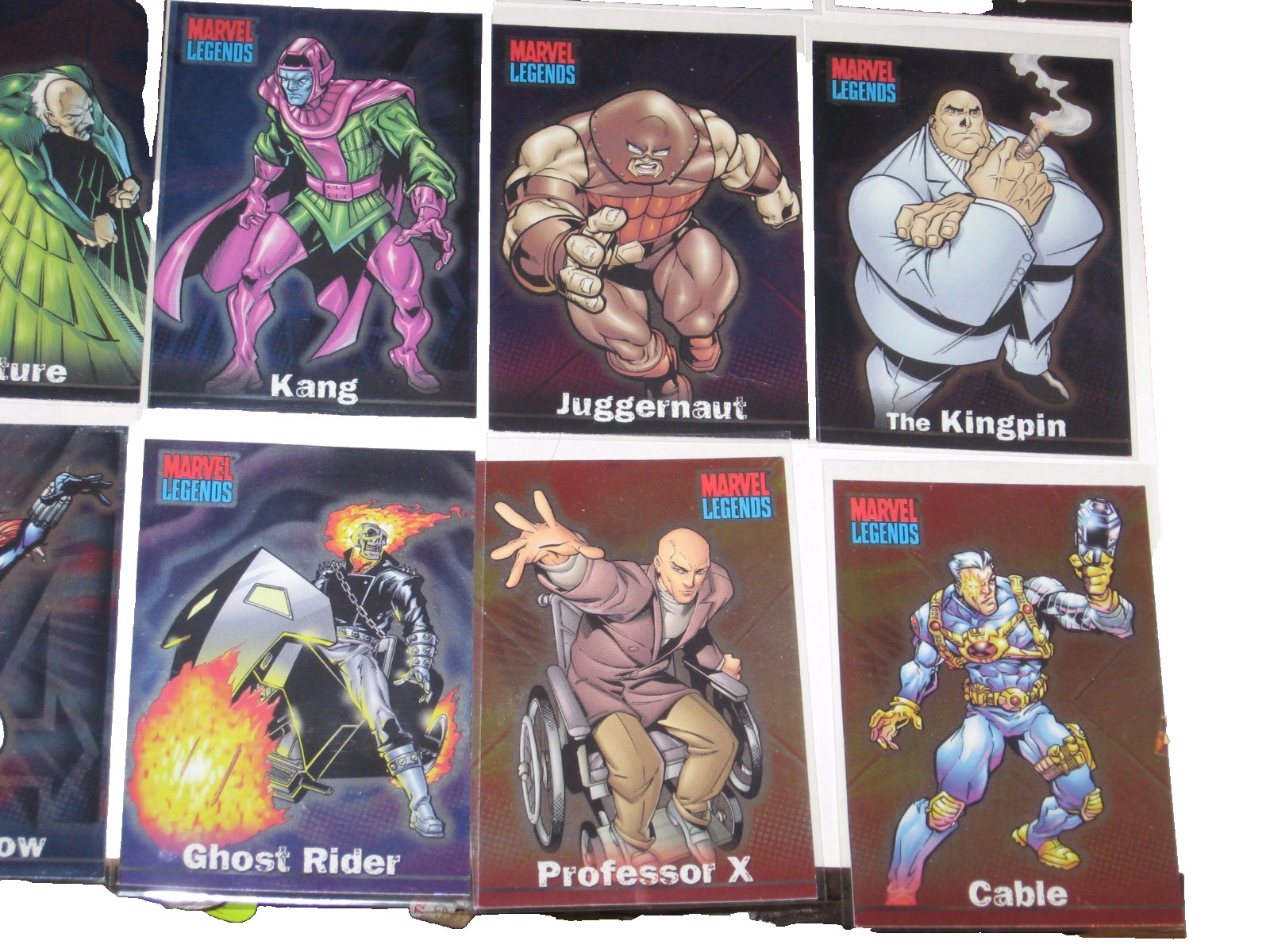 2001 MARVEL LEGENDS PARALLEL RETAIL FOIL SINGLE CARDS AVENGERS X-MEN UPDATED 9/1