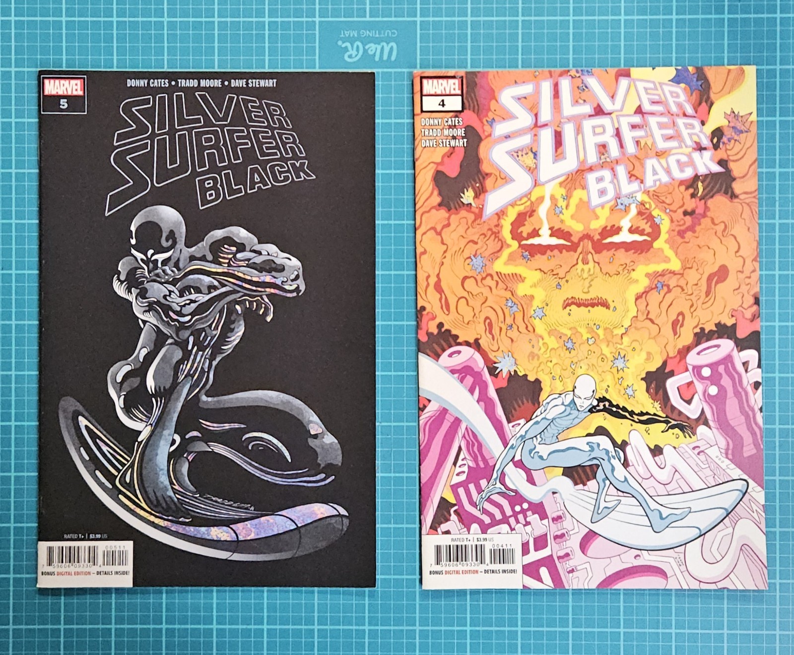 Silver Surfer Black (2018) – issues 4 & 5 – Tradd Moore – Marvel Comics