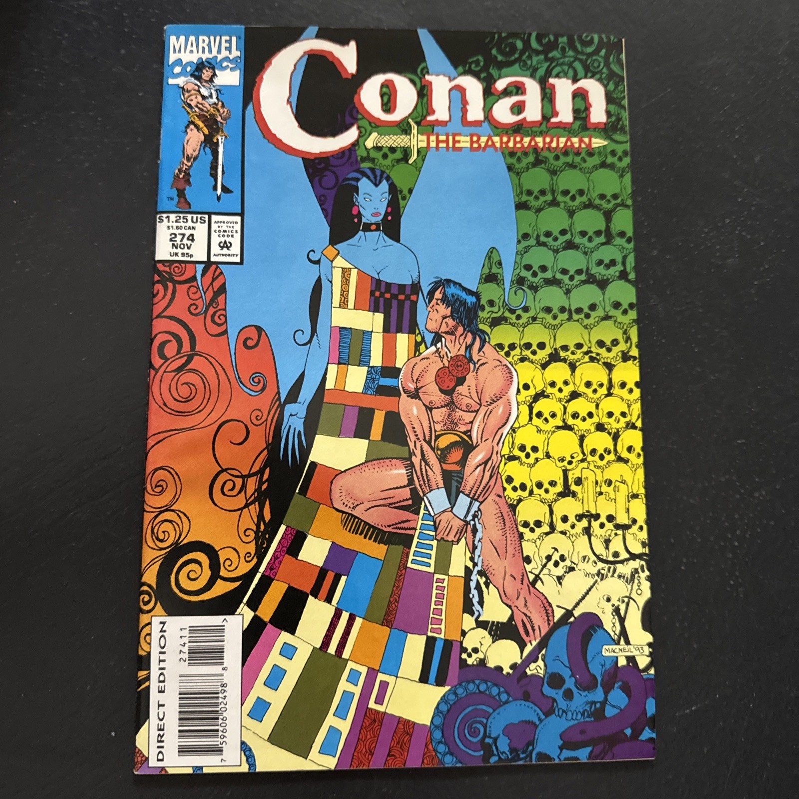 Marvel Comics Conan the Barbarian #274 (1993) Adventure Action Unread Com35