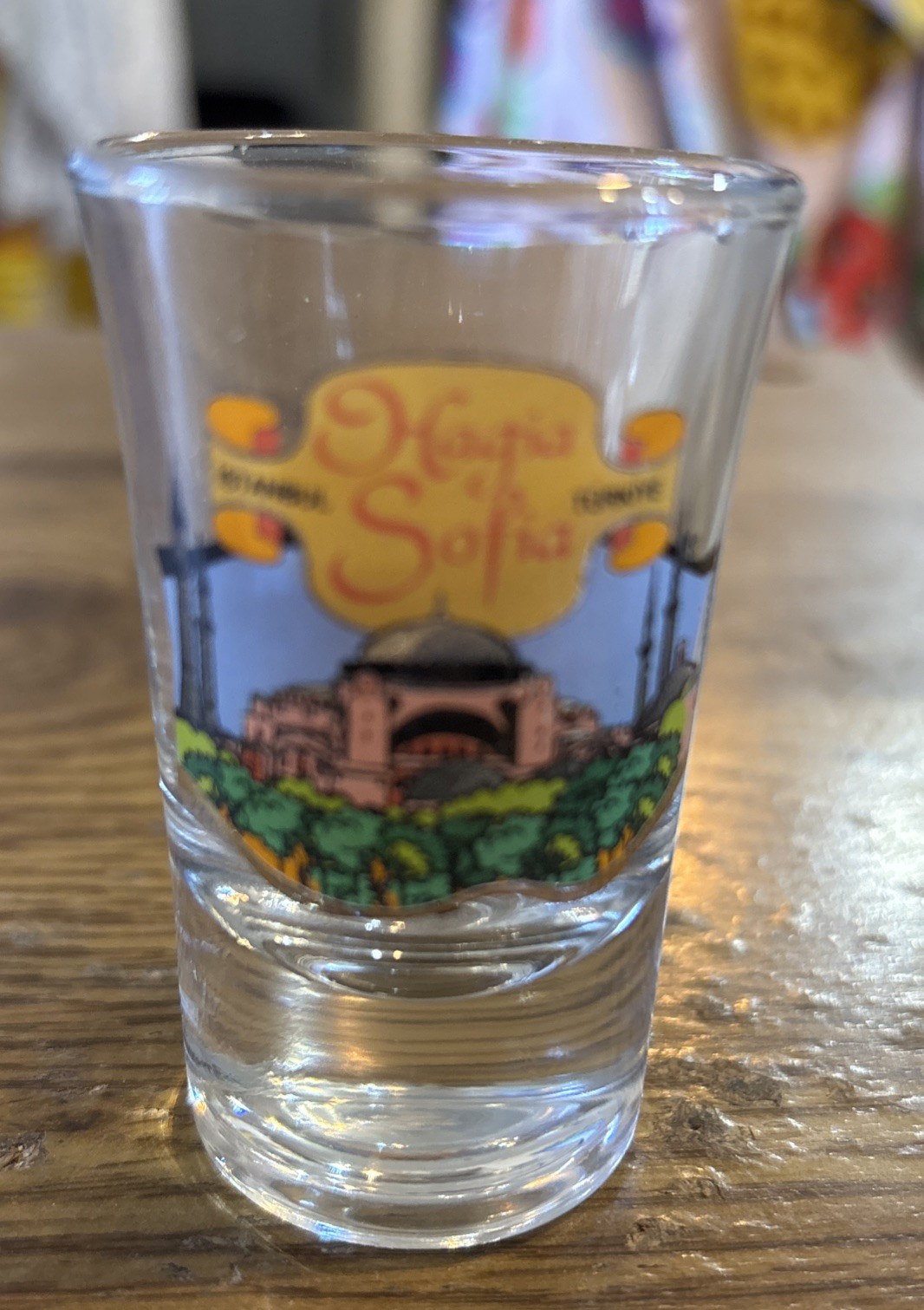 Istanbul Turkiye Hagia Sofia Souvenir Shot Glass