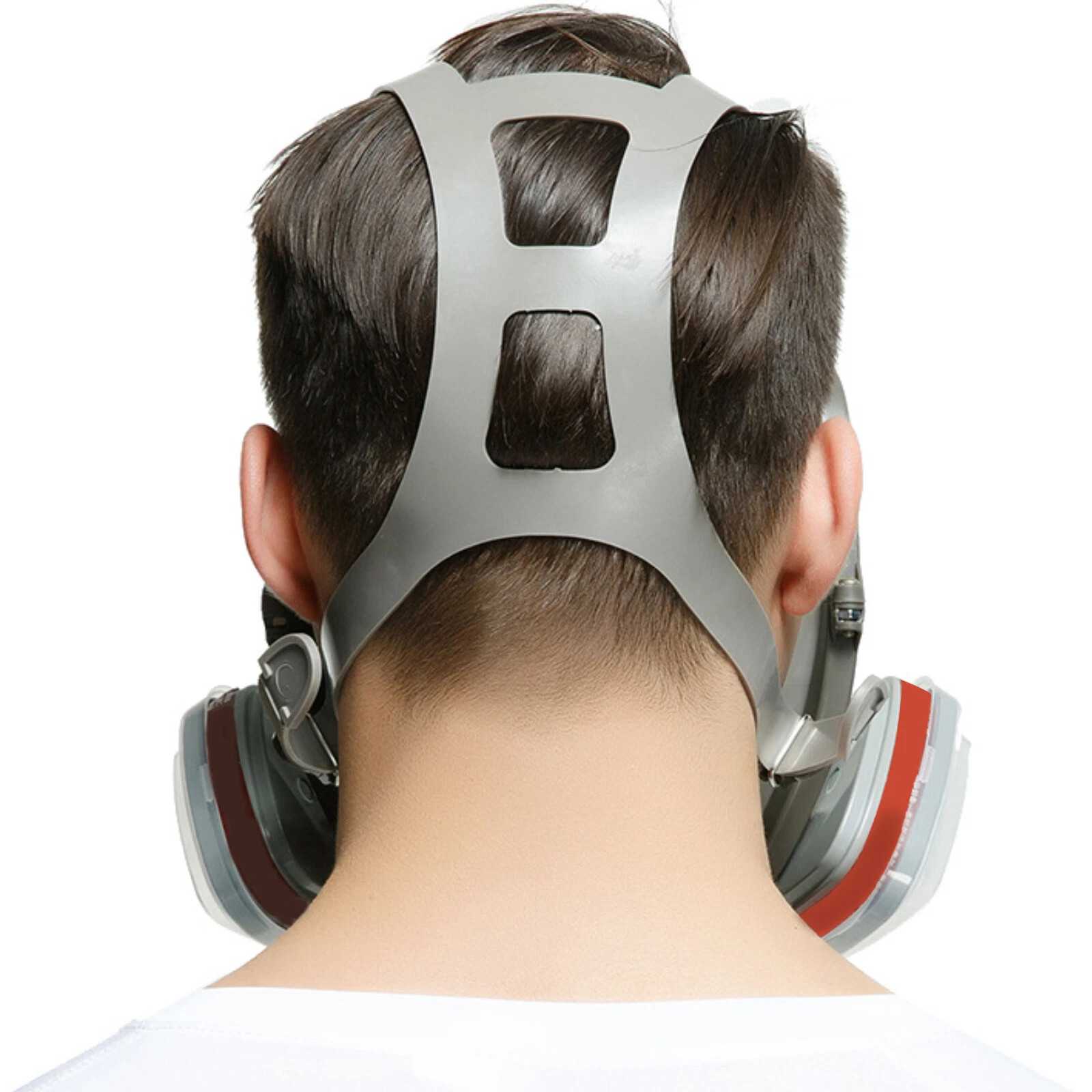 Work Protection Full Face Gas Respirator Against Dust Decoration Car Spraying