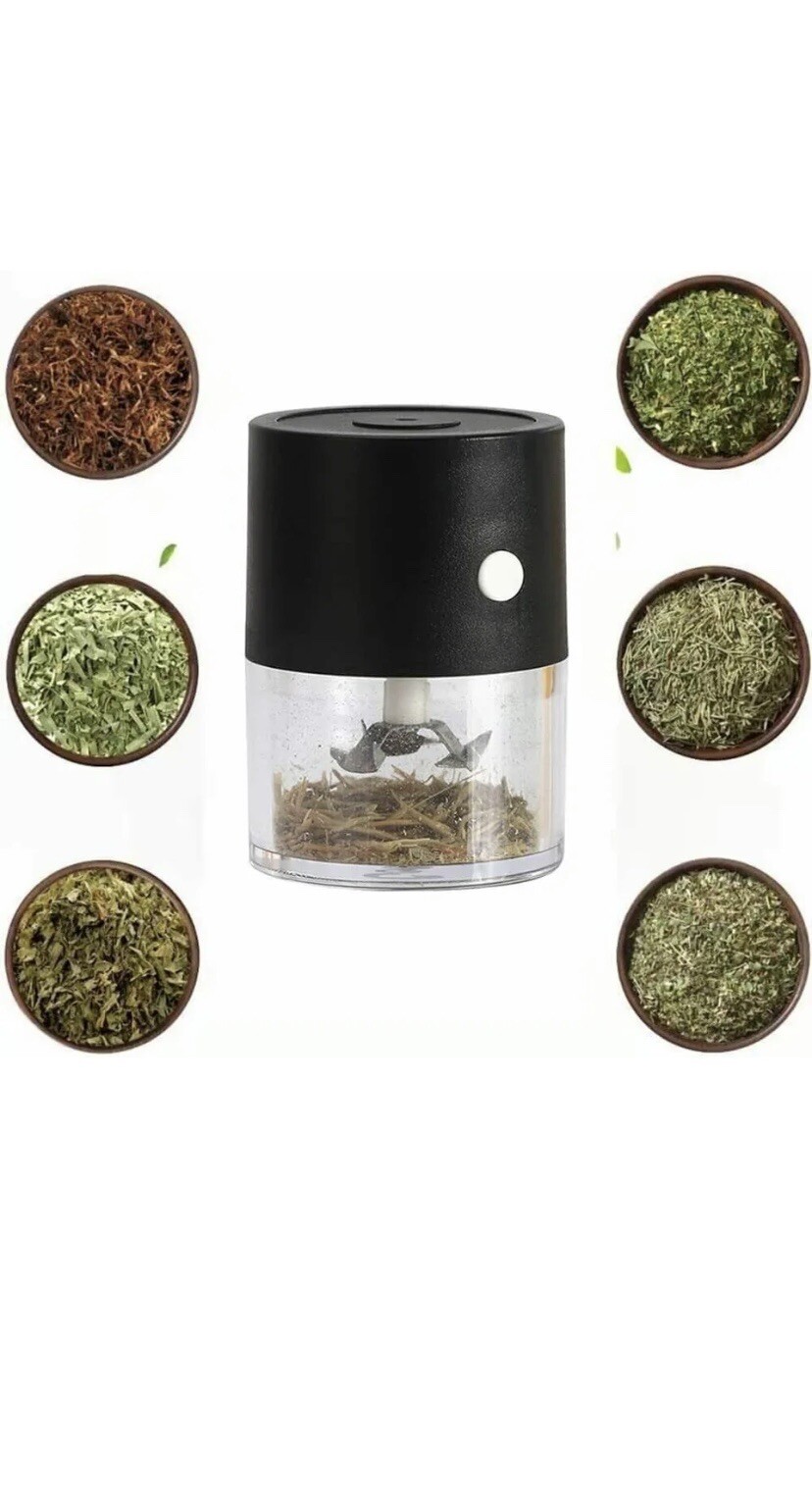 new design cookie electric rechargeable herbal tobacco grinder crusher