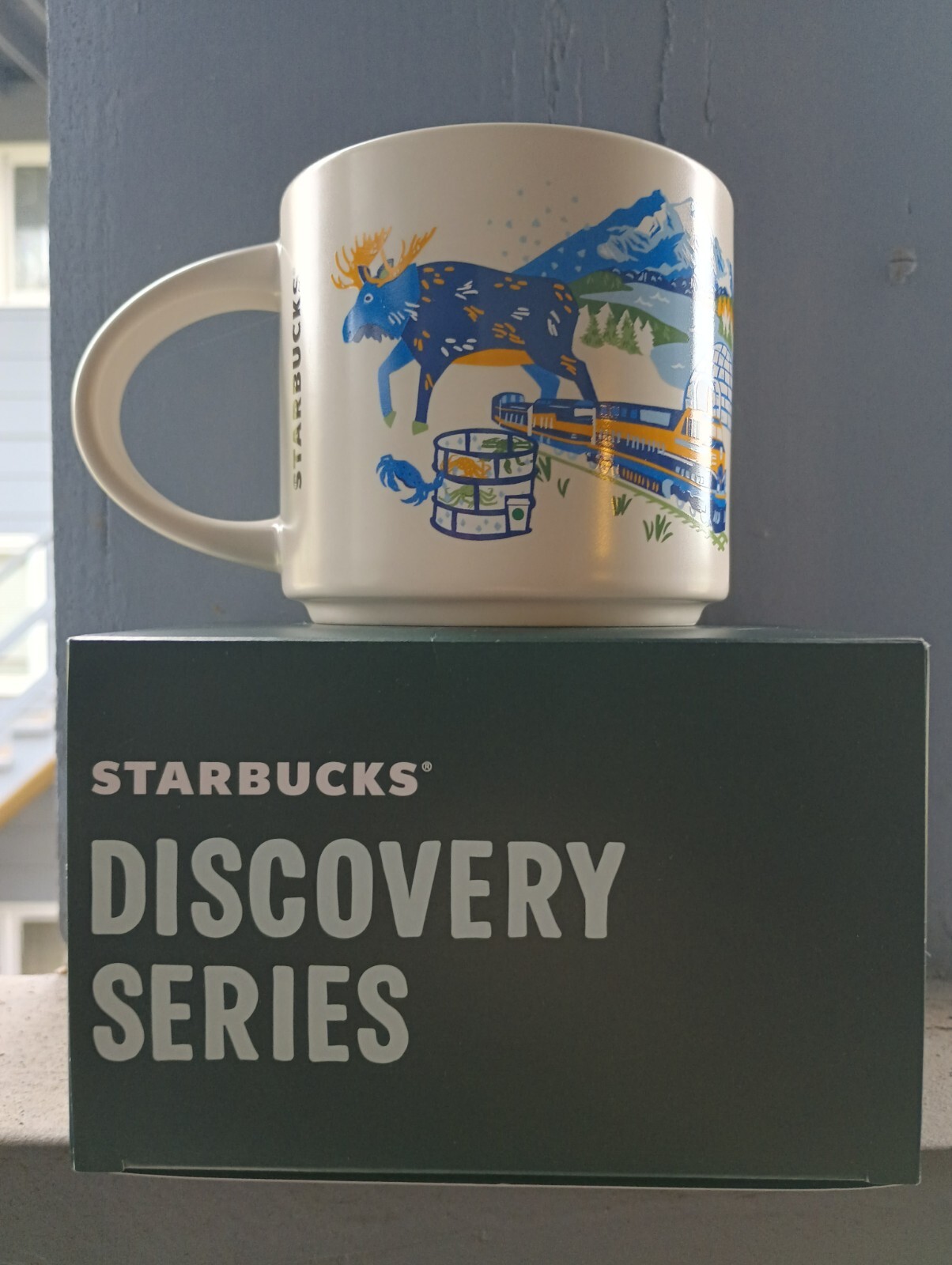 Starbucks ALASKA 14oz Coffee Mug DISCOVERY SERIES *NEW IN BOX* *FREE SHIPPING*