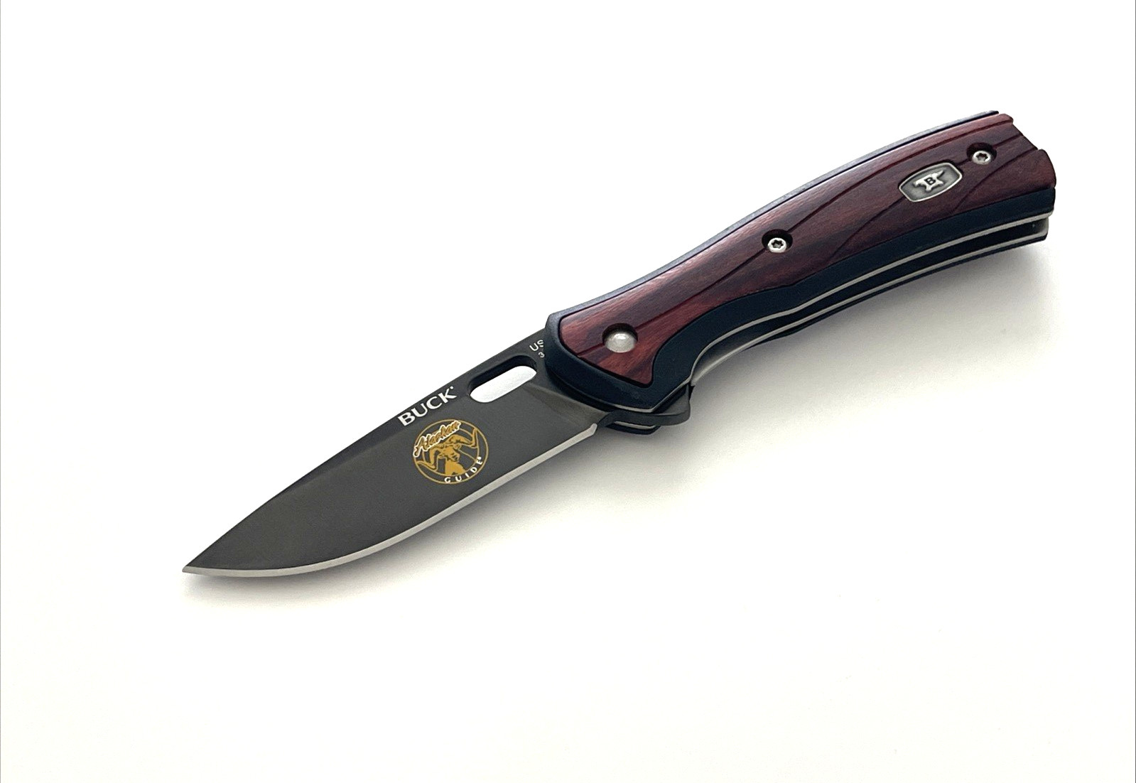 Buck 342RWSCA Vantage Pro Alaskan Guide Folding Knife S30V BOS Rosewood USA 2016