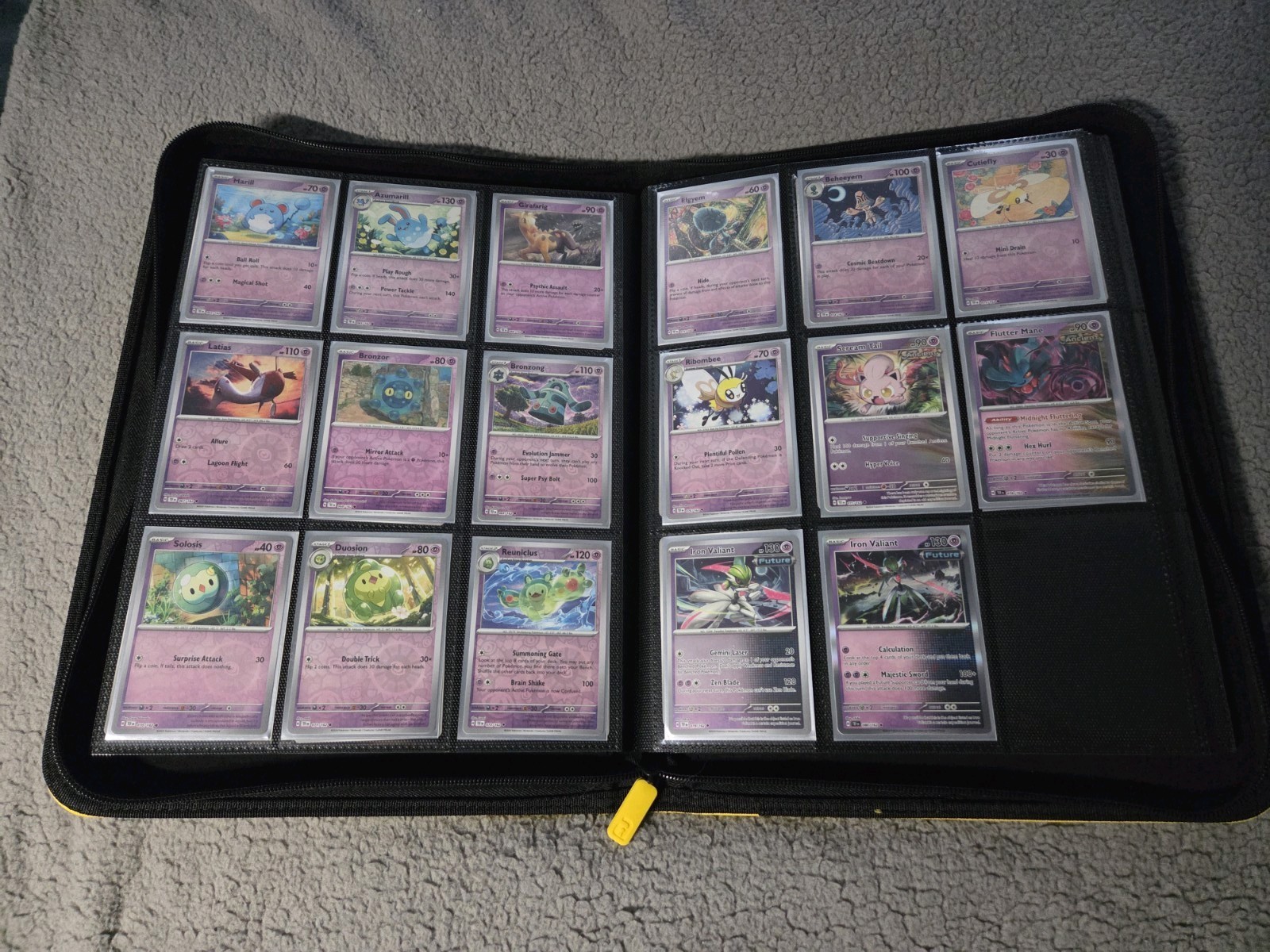 Temporal Forces Binder Collection (incomplete) Holo/ Reverse Holo