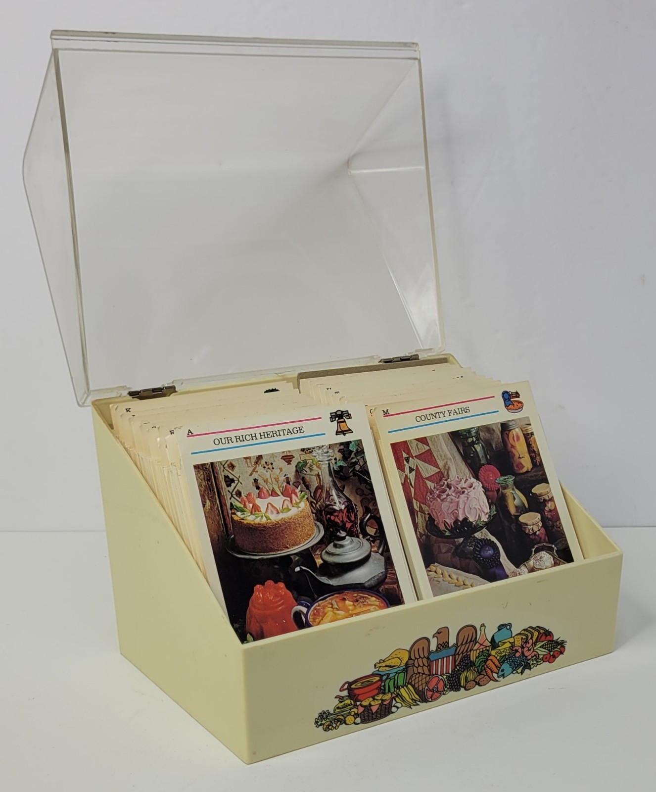 Vintage McCalls Great American Recipe Card Collection 1973 with Box