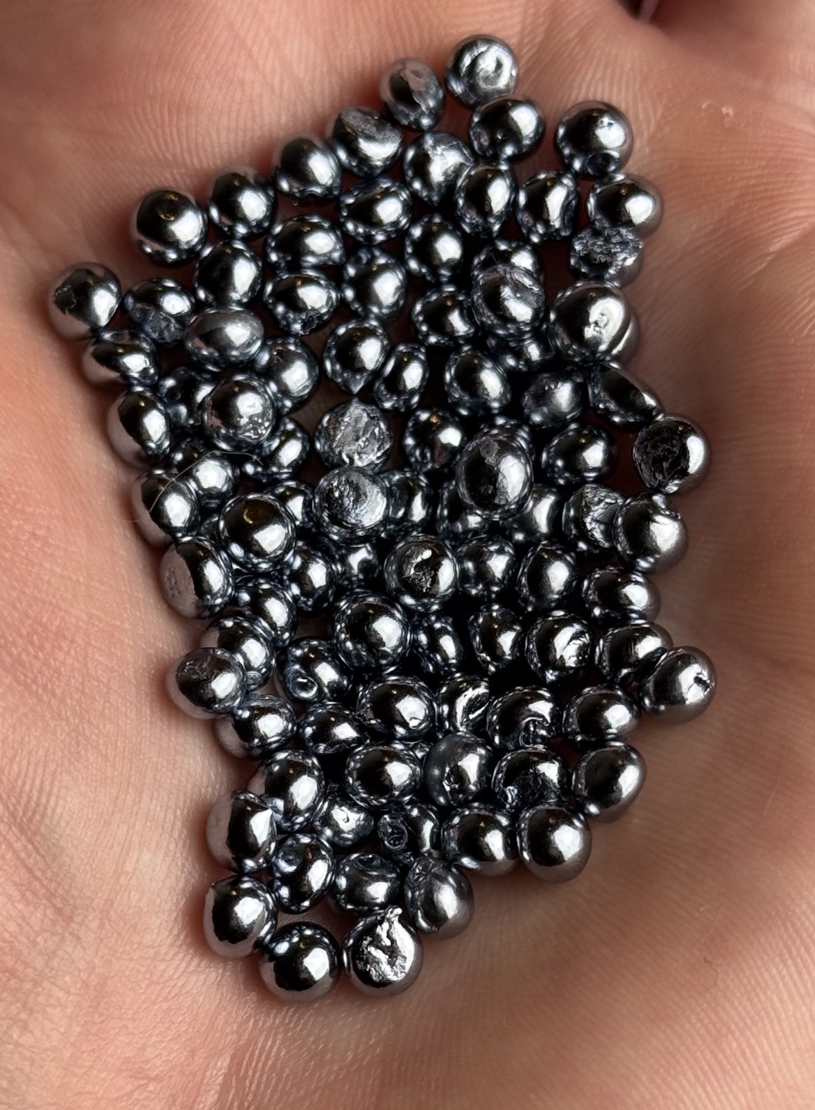 1g Osmium Beads .9995 Comes with Vial **FREE SHIPPING**