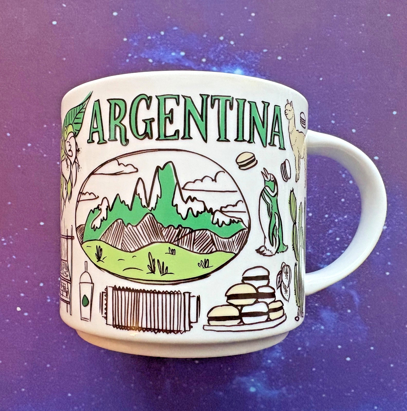 Starbucks Argentina Been There Series 14 oz mug GREAT CONDITION! RARE!