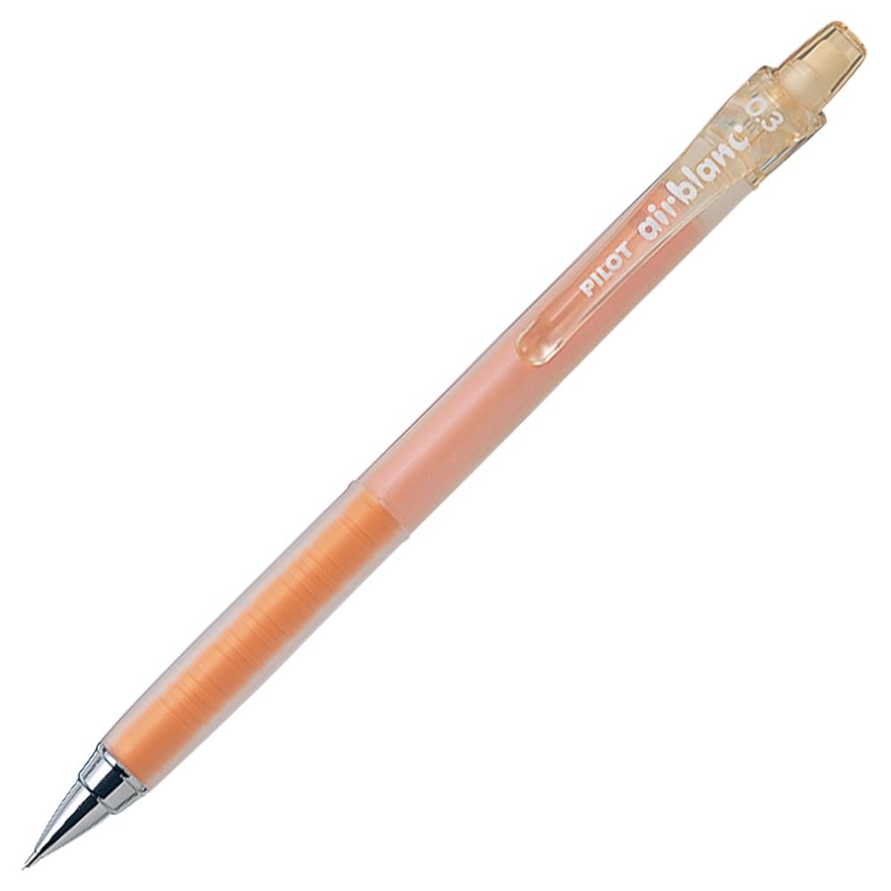 Pilot Mechanical Pencil 0.3mm Orange Body with Silicone Grip Made in Japan