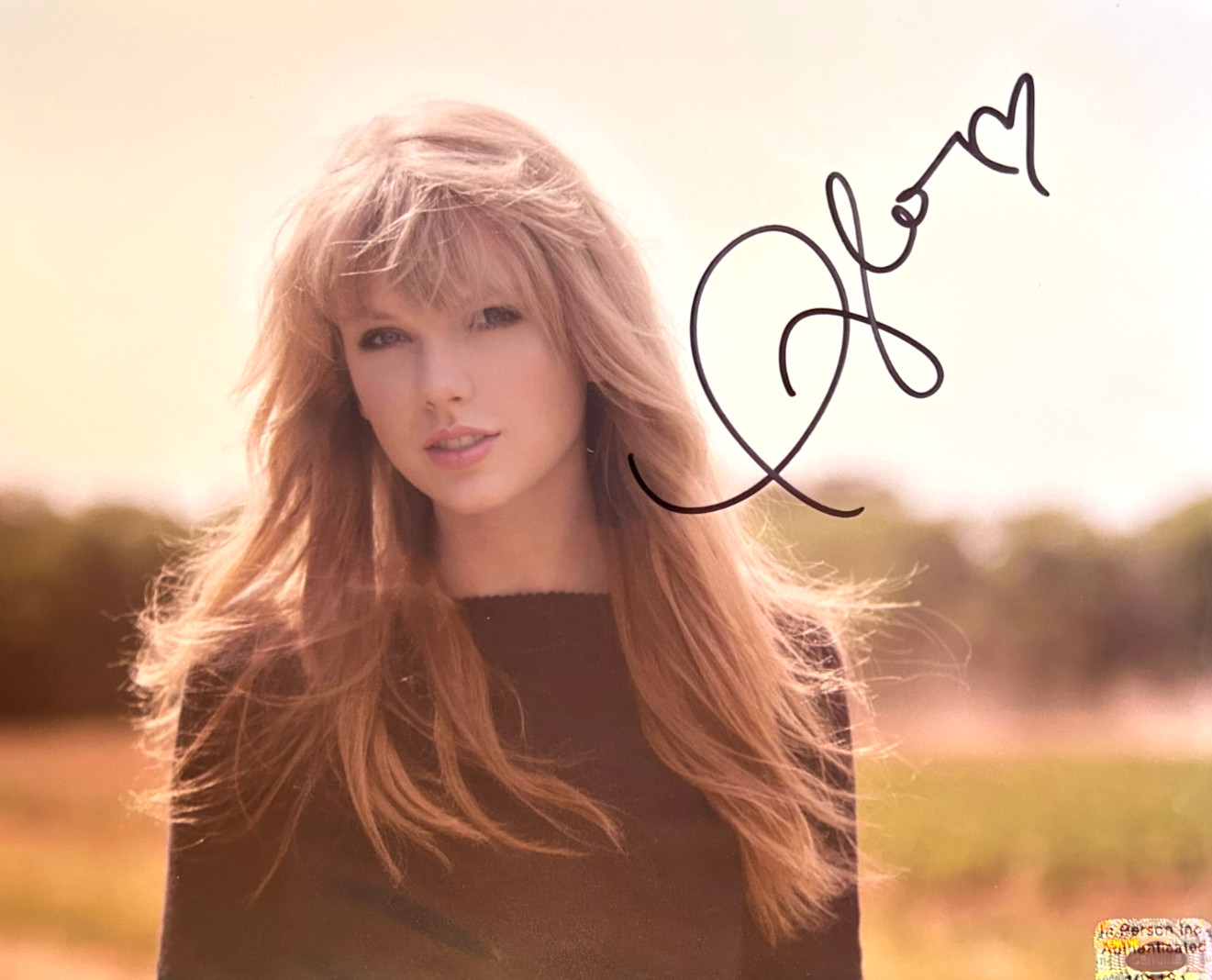 TAYLOR SWIFT Signed Photo 8×10″ Authentic Autographs w/ COA Certificate