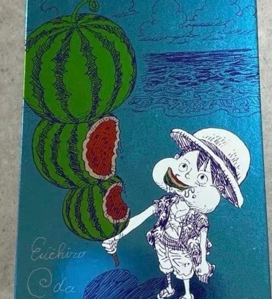 One Piece NatsuComi 2026 Metakira Card Eiichiro Oda Summer Comics Fair Promo New
