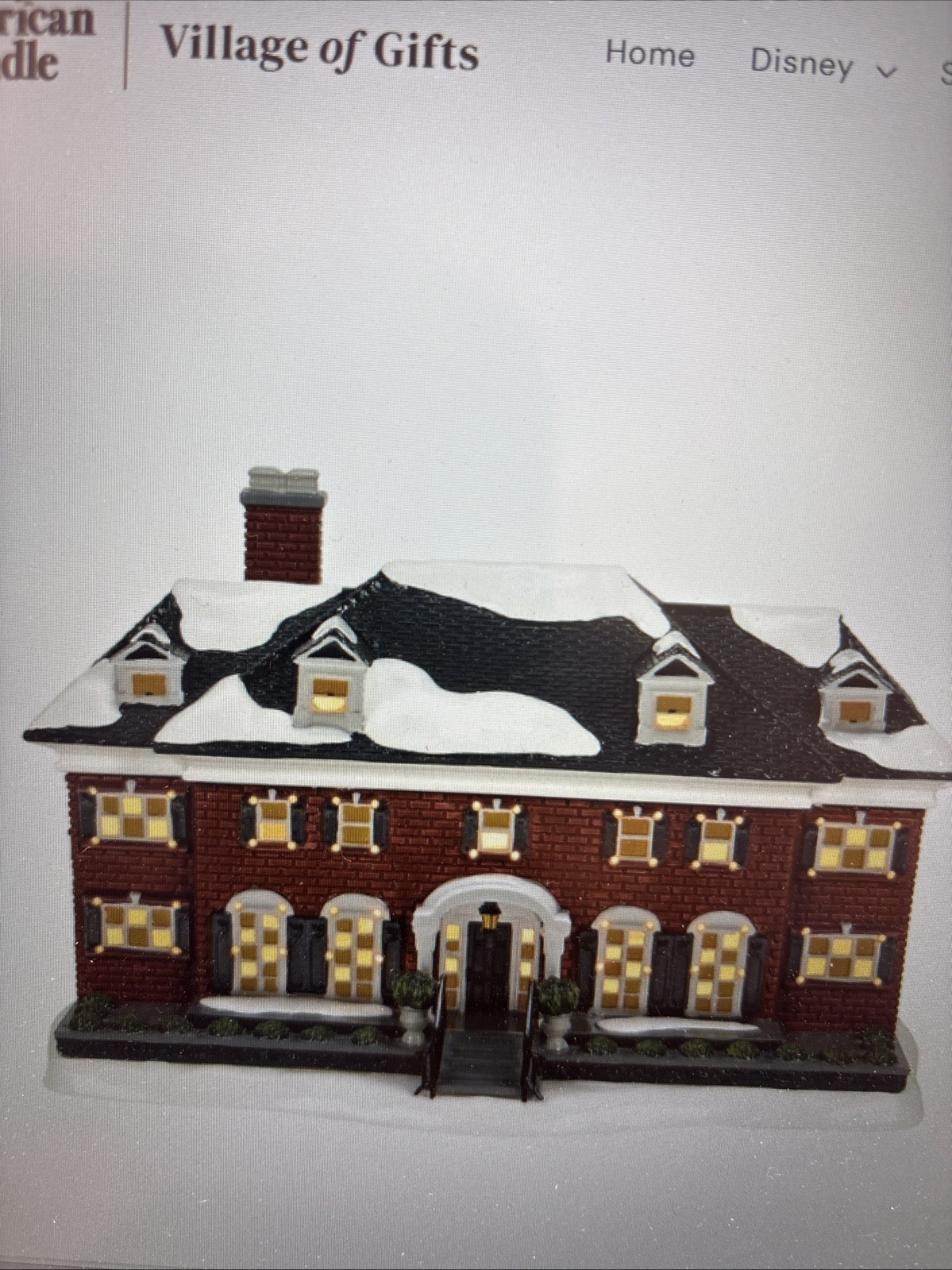 Department 56 The McCallister Home 6015662 New for 2025 Home Alone Kevin Dept