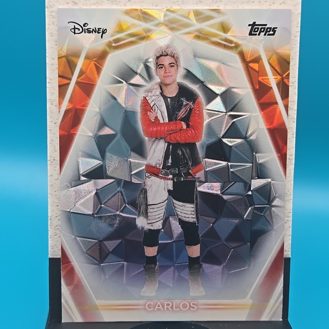 2026 Topps Disney Neon Diamonte Foil Carlos #159