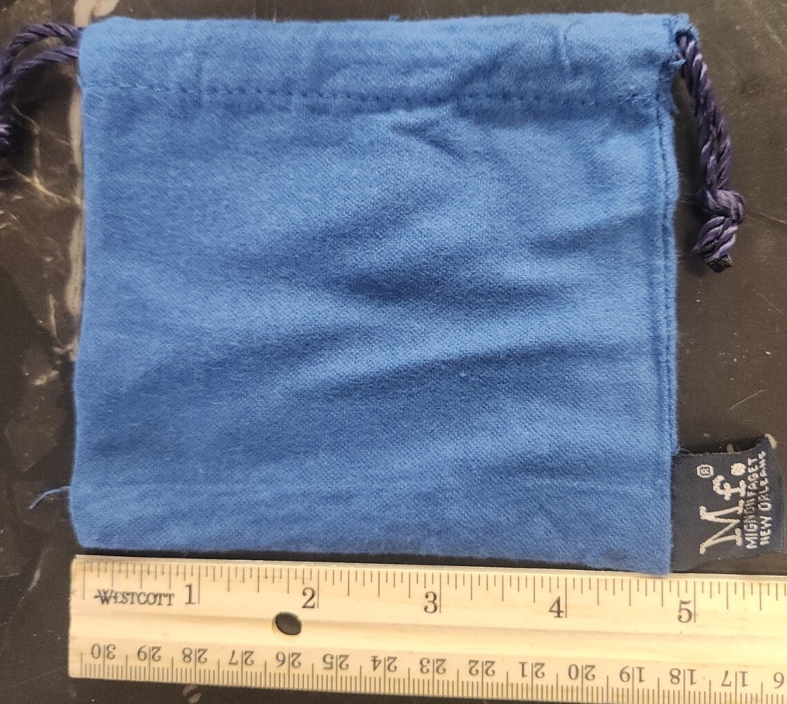 Jewelry Bag 5 Inch x 4.5 Inch, Blue Color, Lot Of 20 Bags