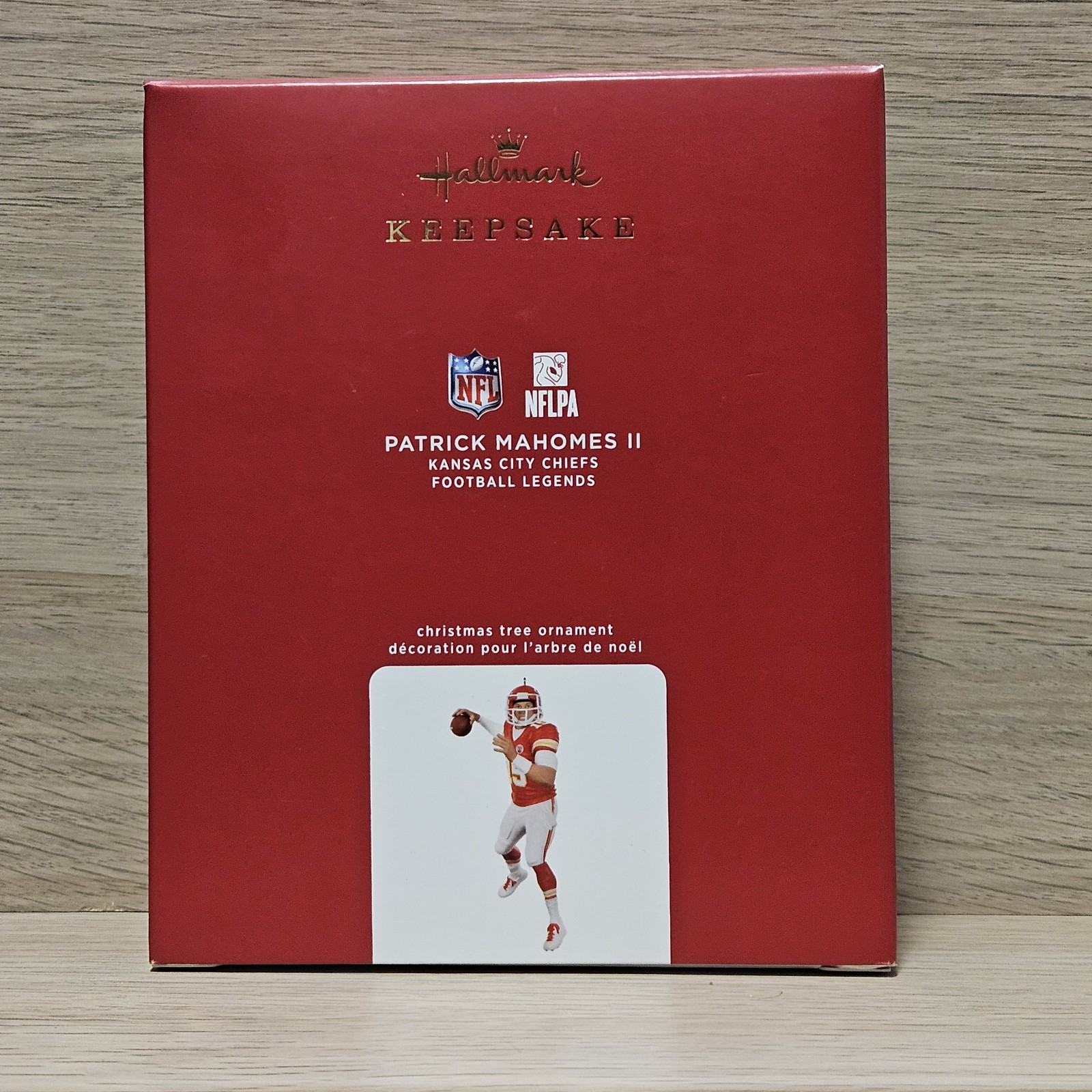 2020 HALLMARK Keepsake Ornament “Patrick Mahomes II” Kansas City Chiefs QXR9294