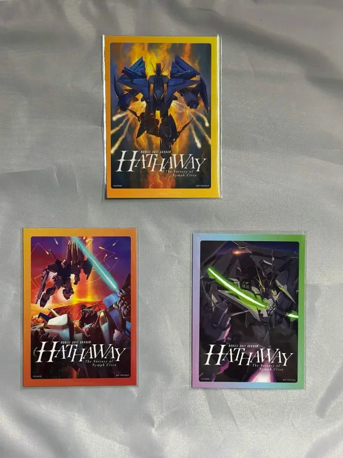Mobile Suit Gundam Hathaway AMC Movie Promo Collector Cards 2026 Full Set RARE