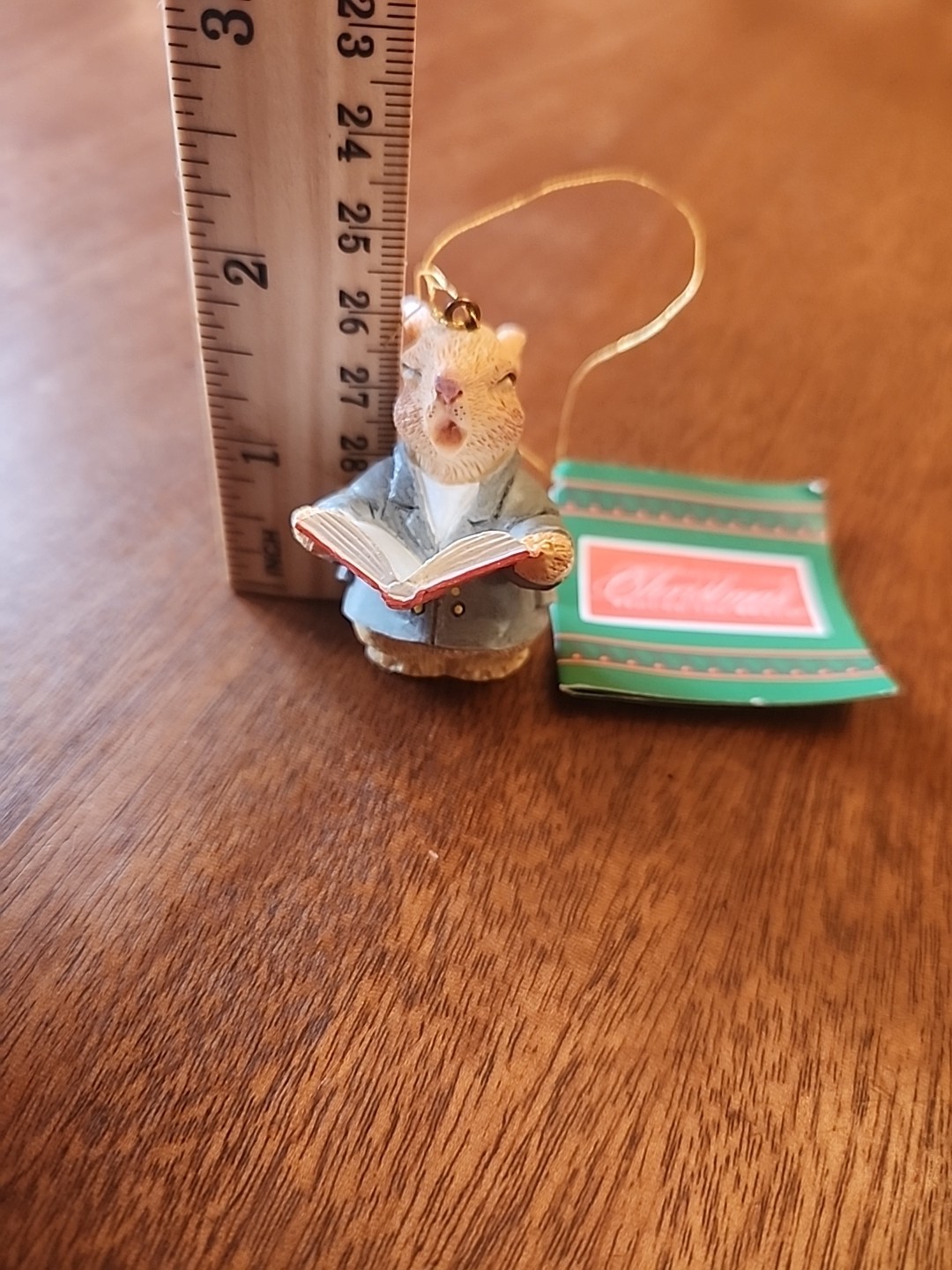 Jacob rabbit Christmas/Easter ornament