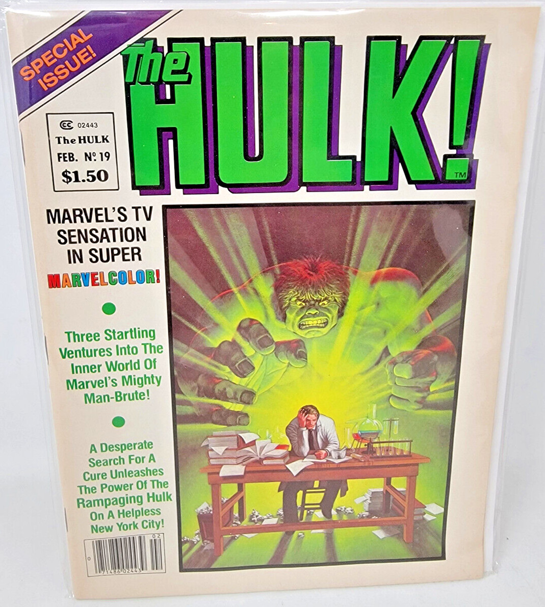 HULK! #19 1980 Curtis Marvel 9.2 All Hulk Stories Walter Velez Cover Art MZ *2